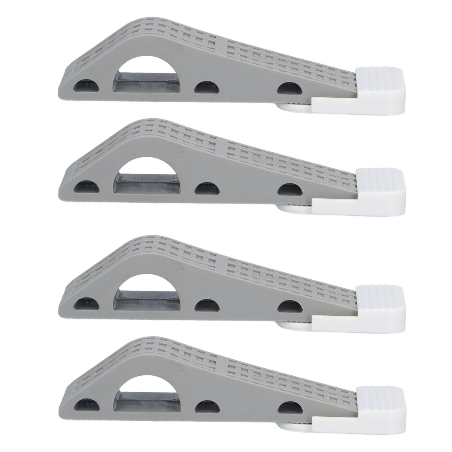 4Set Door Stoppers Non Slip Rubber Door Bottom Stop Wedge Accessories for Home Improvement