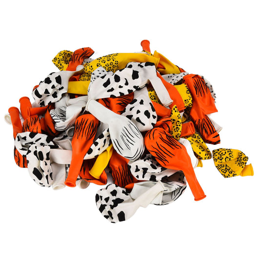 100Pcs Latex Balloons Kit Cartoon Colorful Printing Balloon for Wedding Birthday Party Decoration