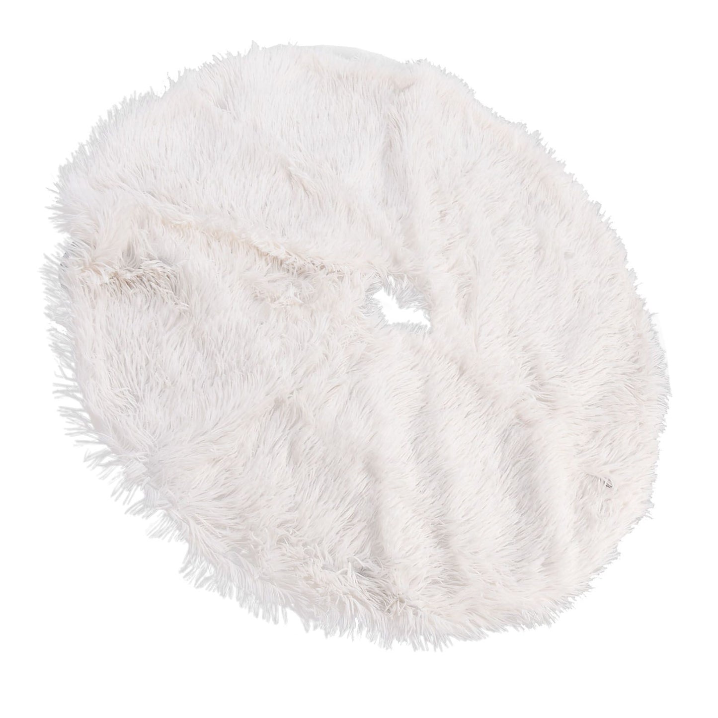 Christmas Tree Skirt Floor Mat Base Cover Round Carpet for Xmas New Year Party Holiday Home DecorationL 120CM