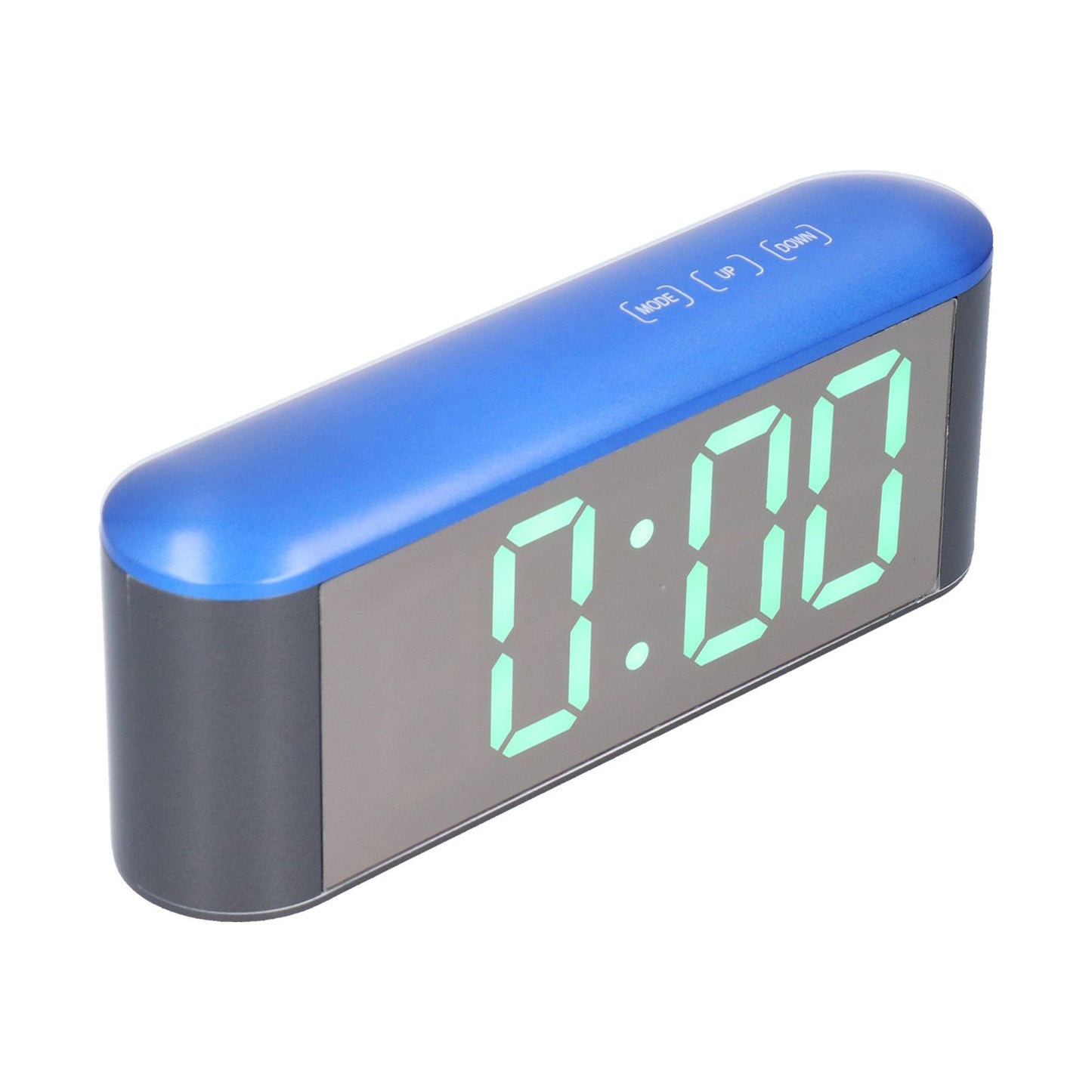 Digital Alarm Clock Stylish Exquisite LED Large Display Electronic Household Desktop ClockGreen