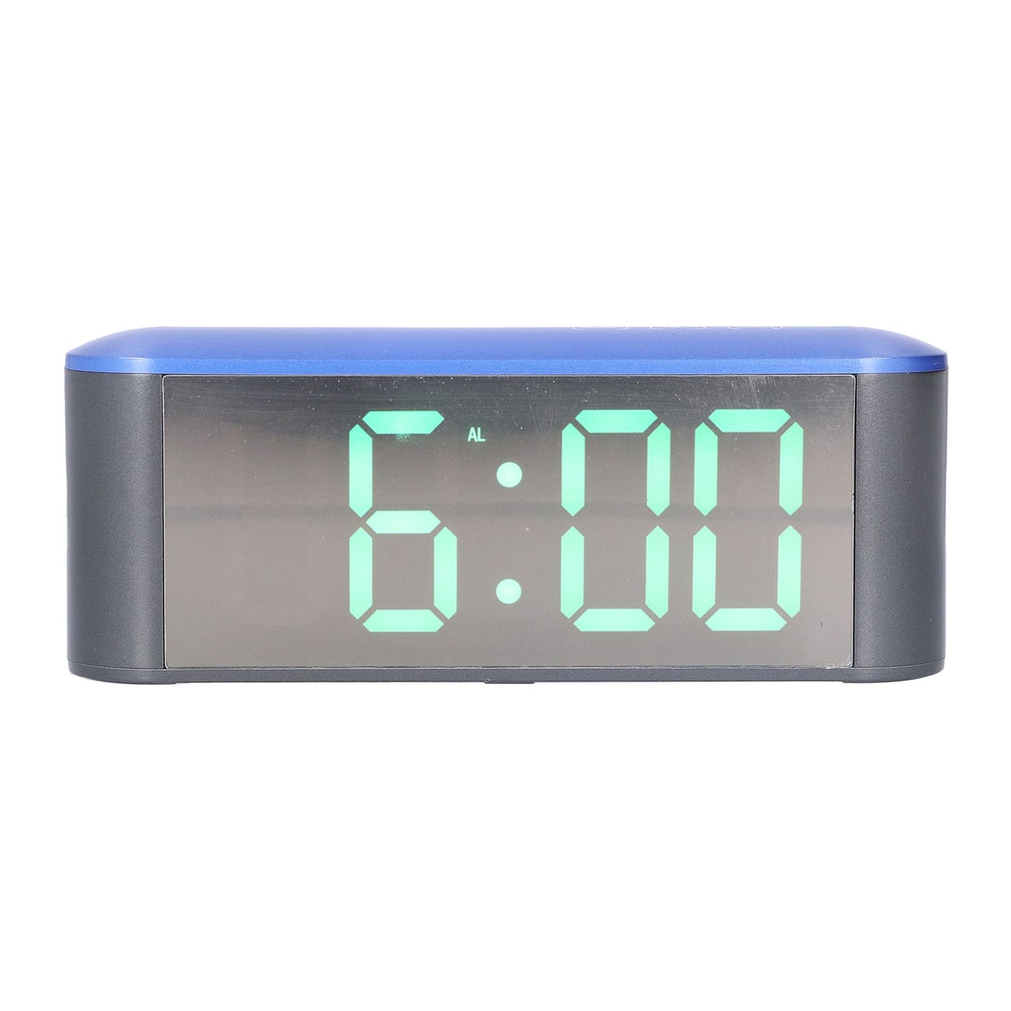Digital Alarm Clock Stylish Exquisite LED Large Display Electronic Household Desktop ClockGreen
