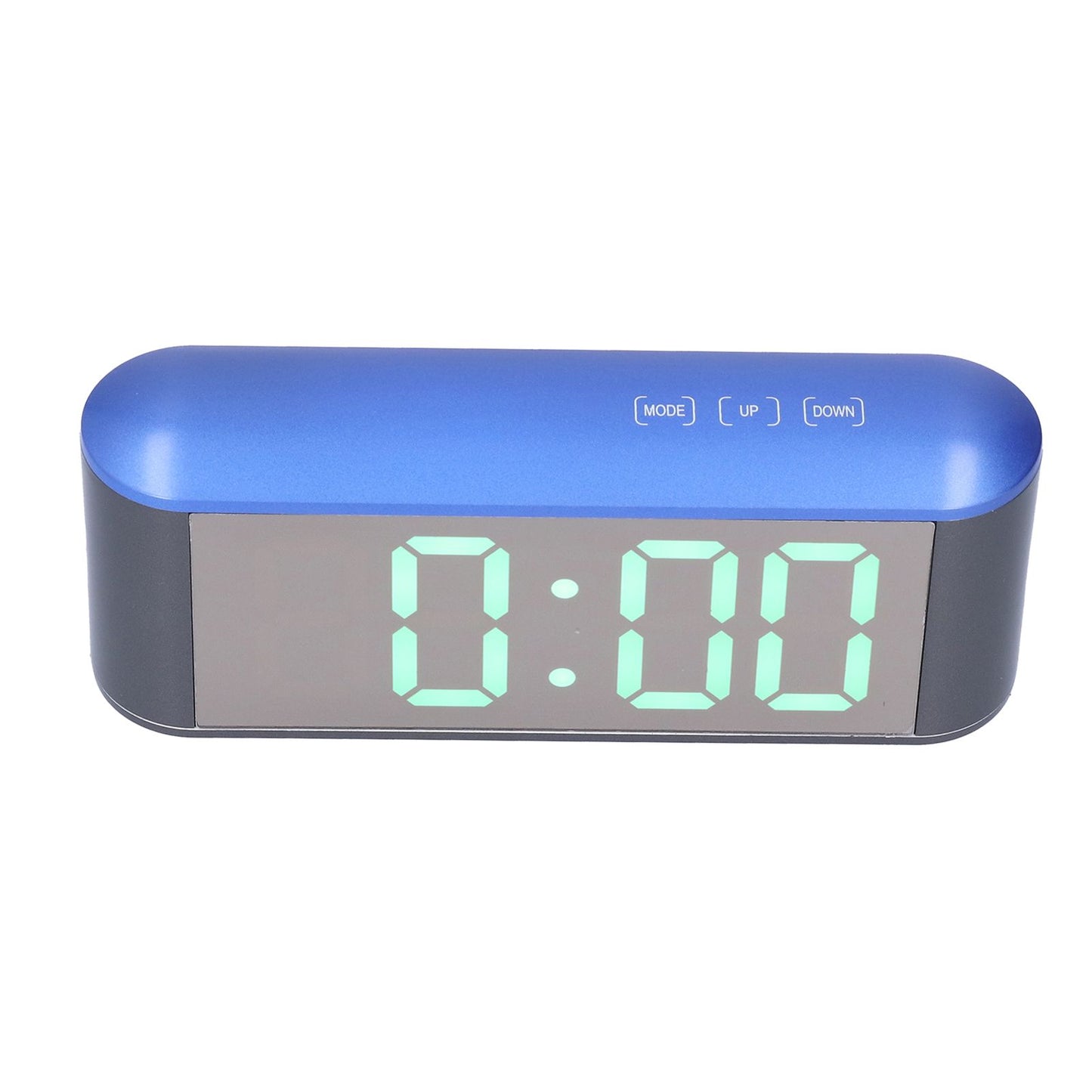 Digital Alarm Clock Stylish Exquisite LED Large Display Electronic Household Desktop ClockGreen