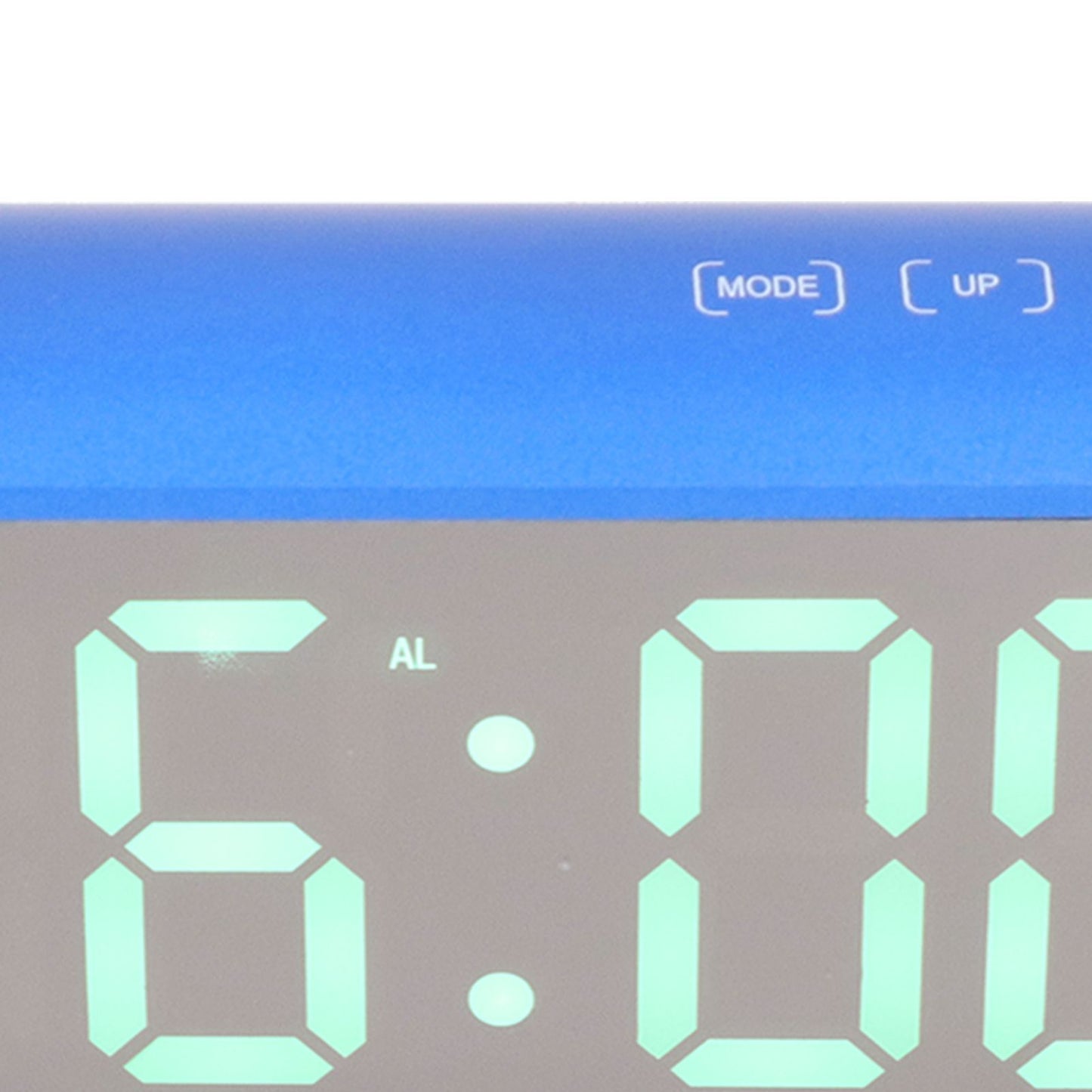 Digital Alarm Clock Stylish Exquisite LED Large Display Electronic Household Desktop ClockGreen