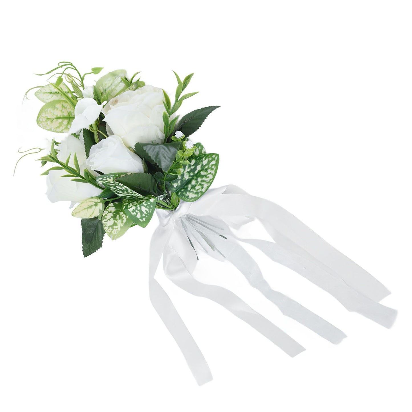 Wedding Aisle Chair Decorations Artificial Chair Flowers with Drapery for Party Photography Wedding