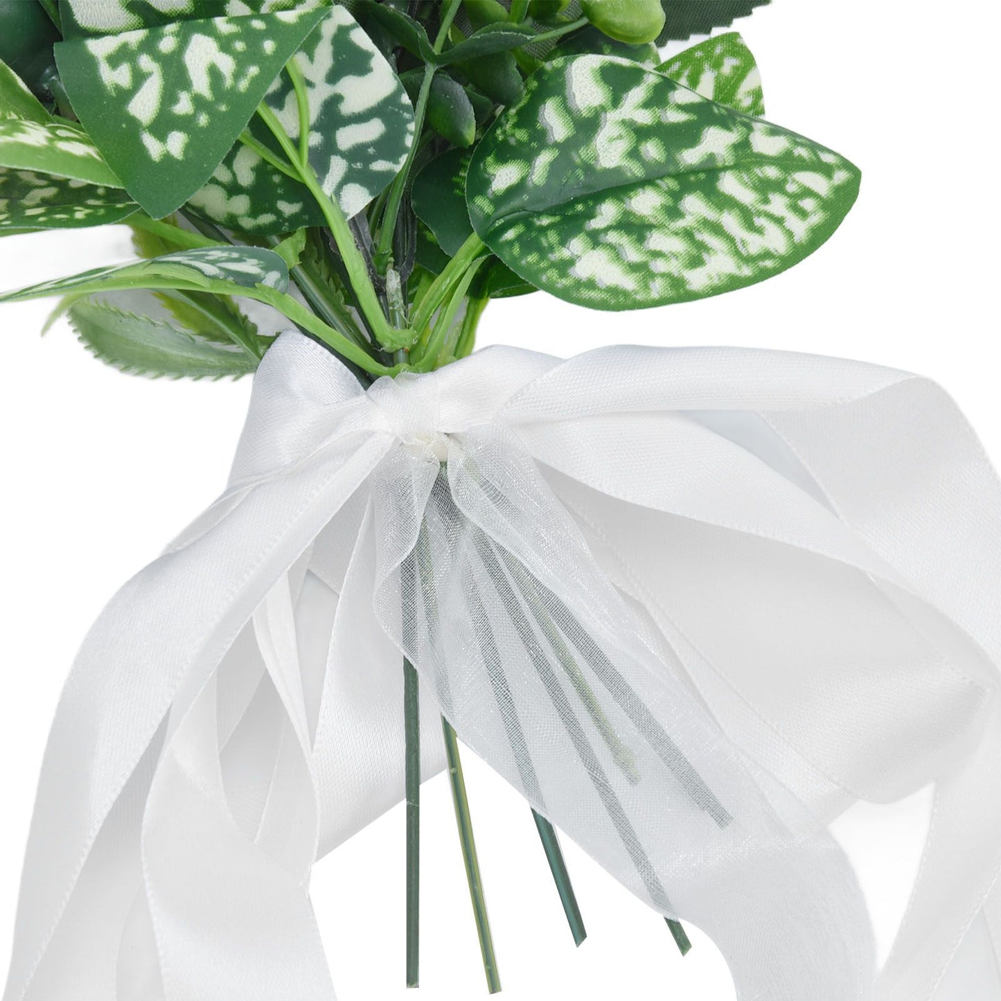 Wedding Aisle Chair Decorations Artificial Chair Flowers with Drapery for Party Photography Wedding