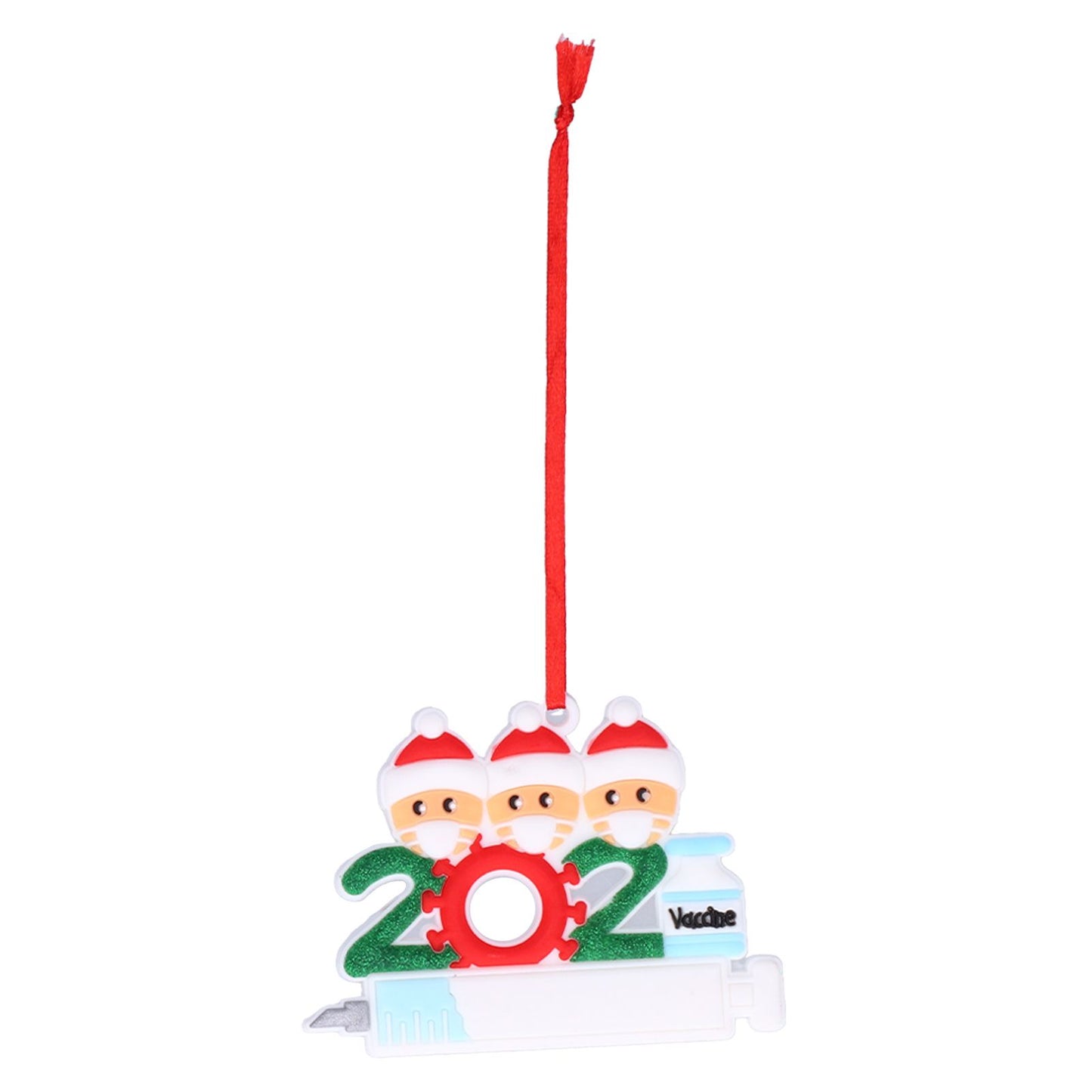 3PCS Personalized Christmas Ornament 2021 Snowman Series Family Members Name Christmas Tree Decorating