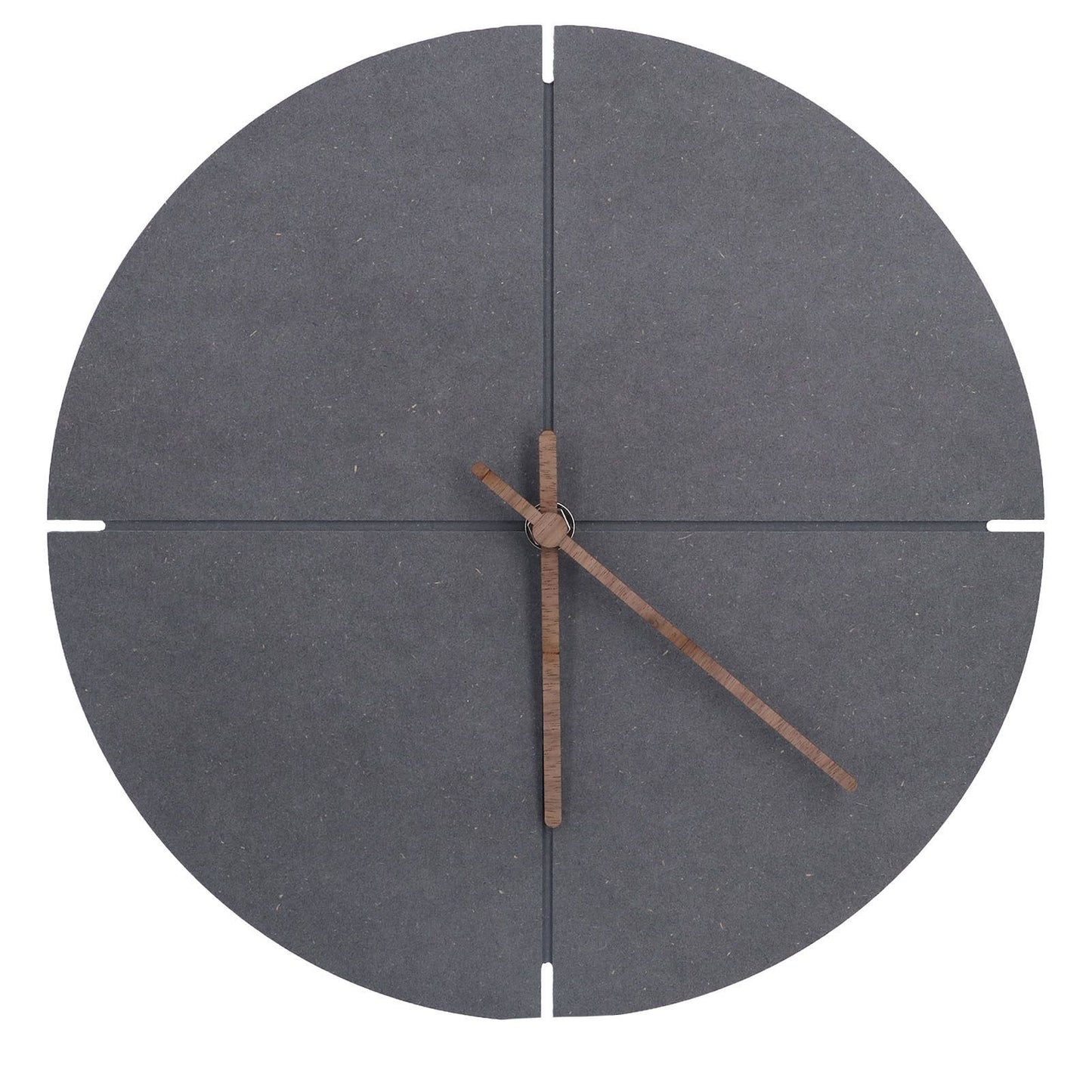Nordic Style Simple Wooden Wall Clock Quartz Movement Wall Clock for Office Living Room