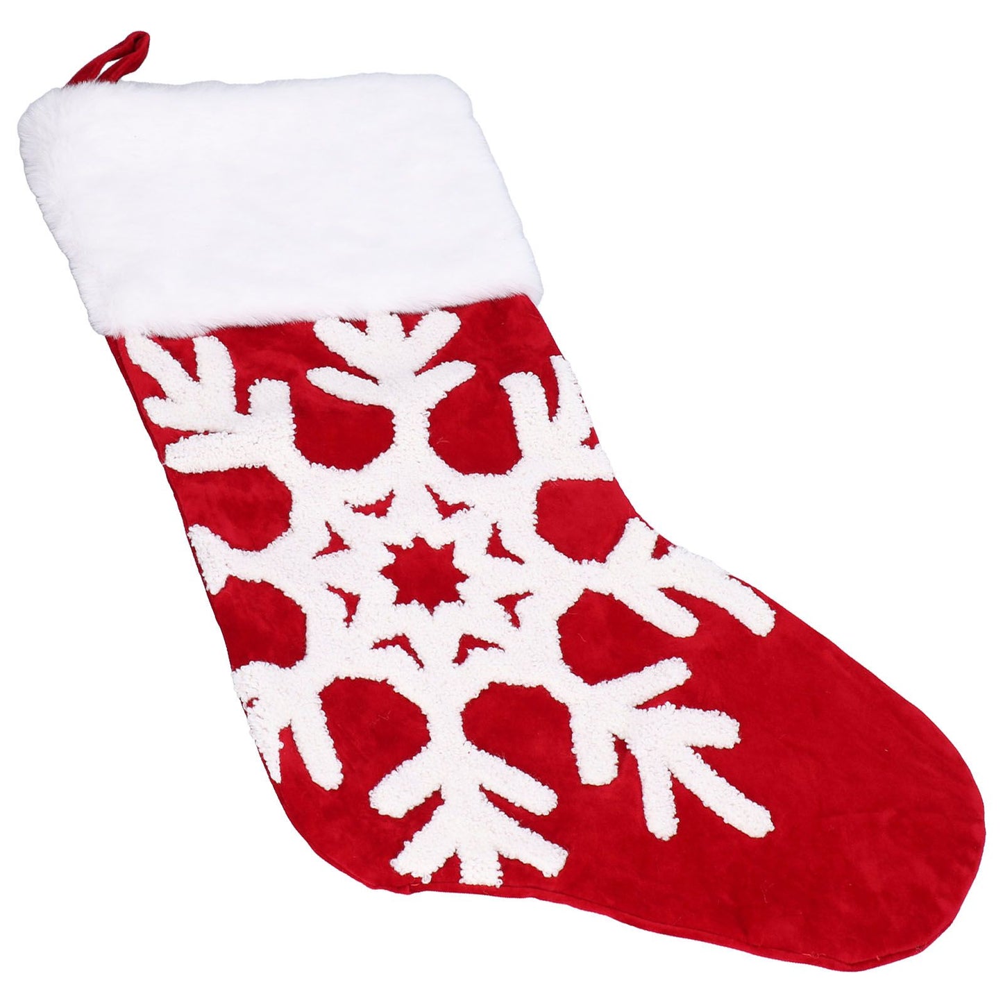 Cute Christmas Stocking Christmas Tree Ornament Gift Bag Christmas Fireplace Pendant for Festival DecorationSnowflake