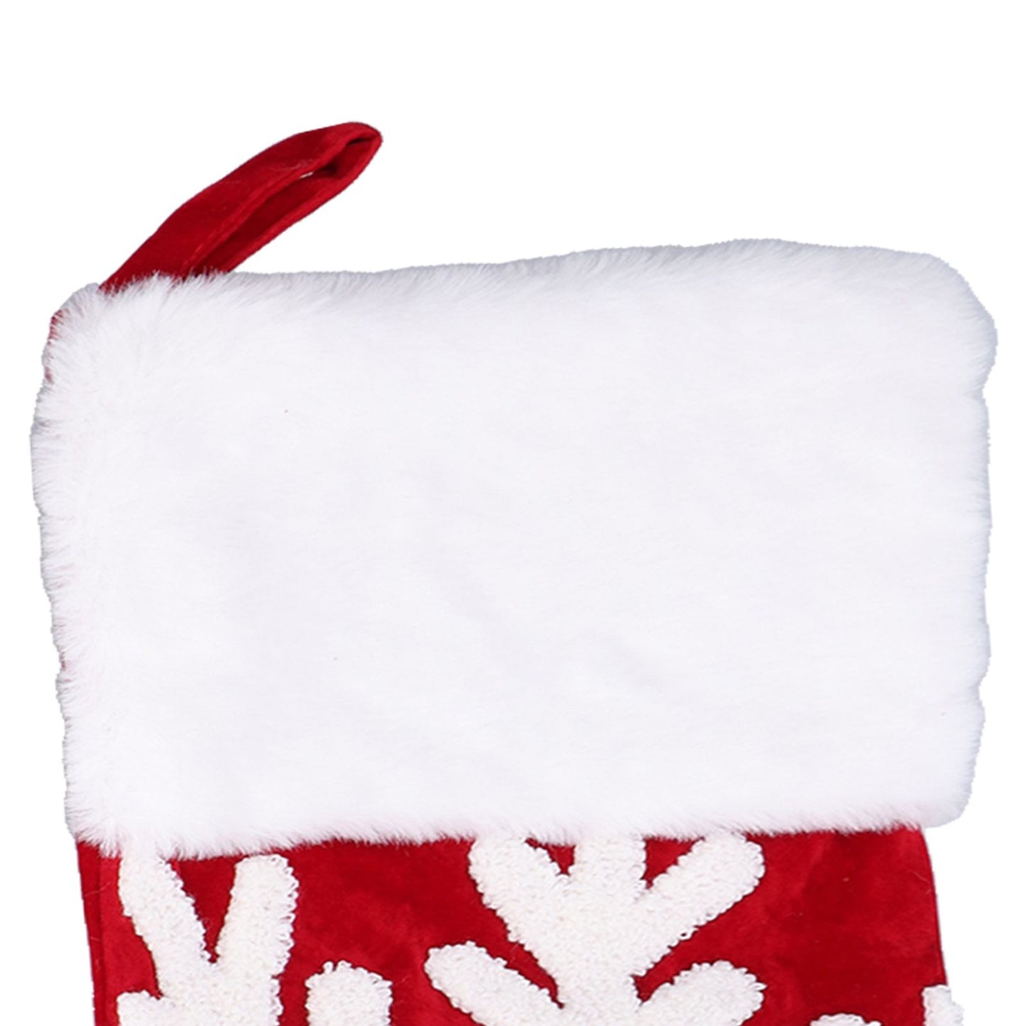 Cute Christmas Stocking Christmas Tree Ornament Gift Bag Christmas Fireplace Pendant for Festival DecorationSnowflake