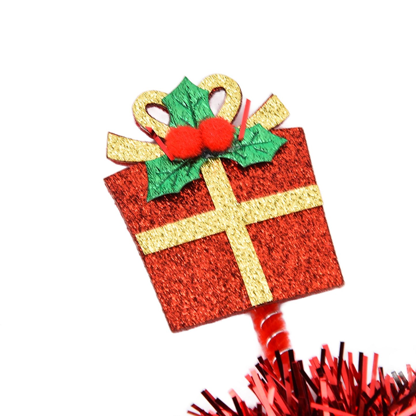 6Pcs Christmas Headband Christmas Tree Reindeer Snowflake Santa Hat Holiday Party Headgear for Christmas Party