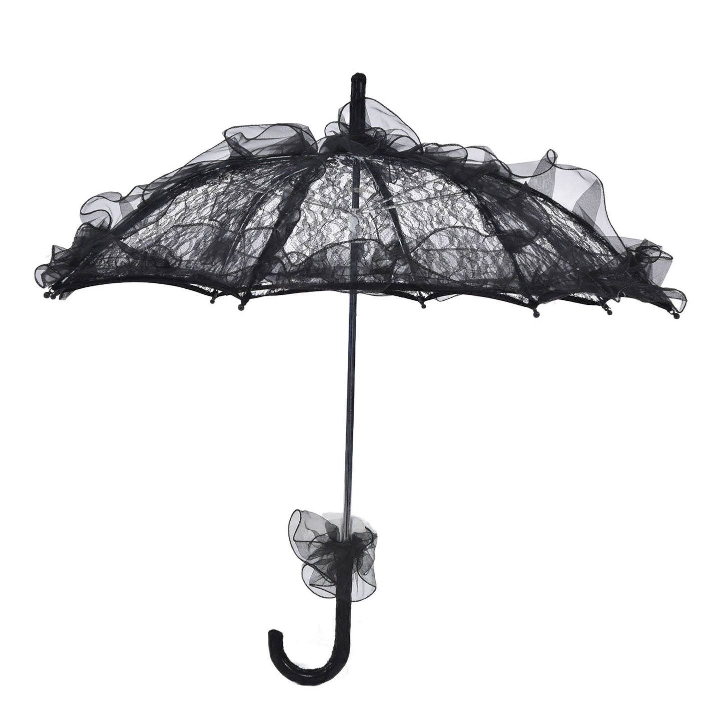 Elegant Lace Bride Umbrella Wedding Party Photography Decor Prop Lace Parasol Decoration