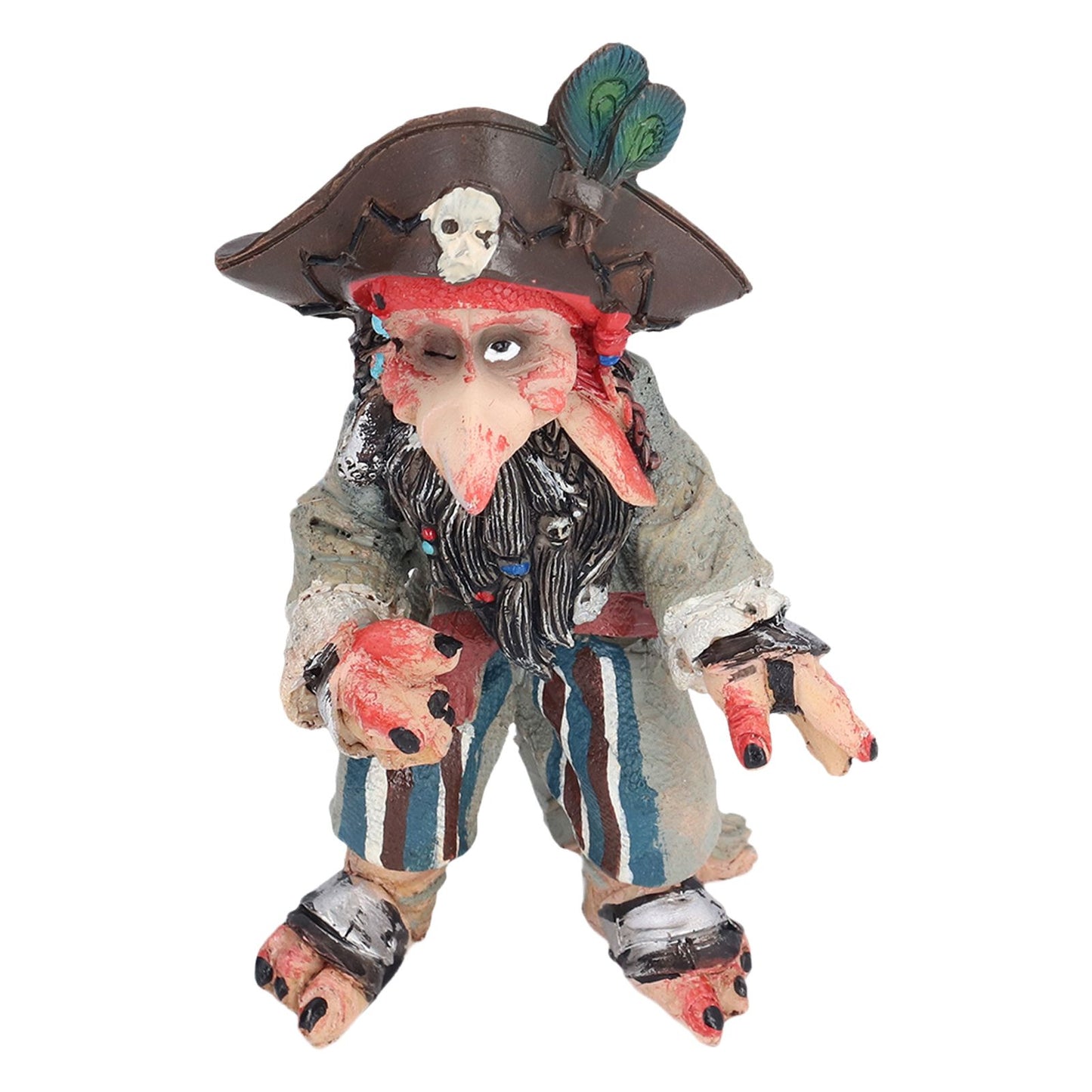 Mushroom Demon Statue Resin Garden Sculpture Desktop Lawn Courtyard Ornament for Home Decoration