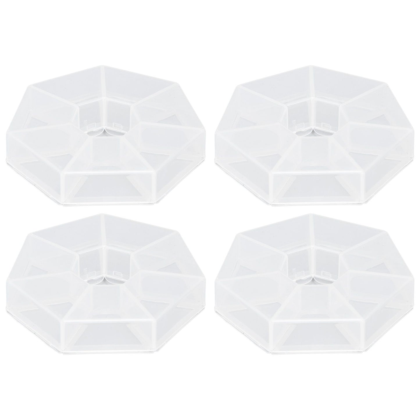 7 Grids Storage Box Clear Plastic Organizer Containers for Fishing Jewelry Pills