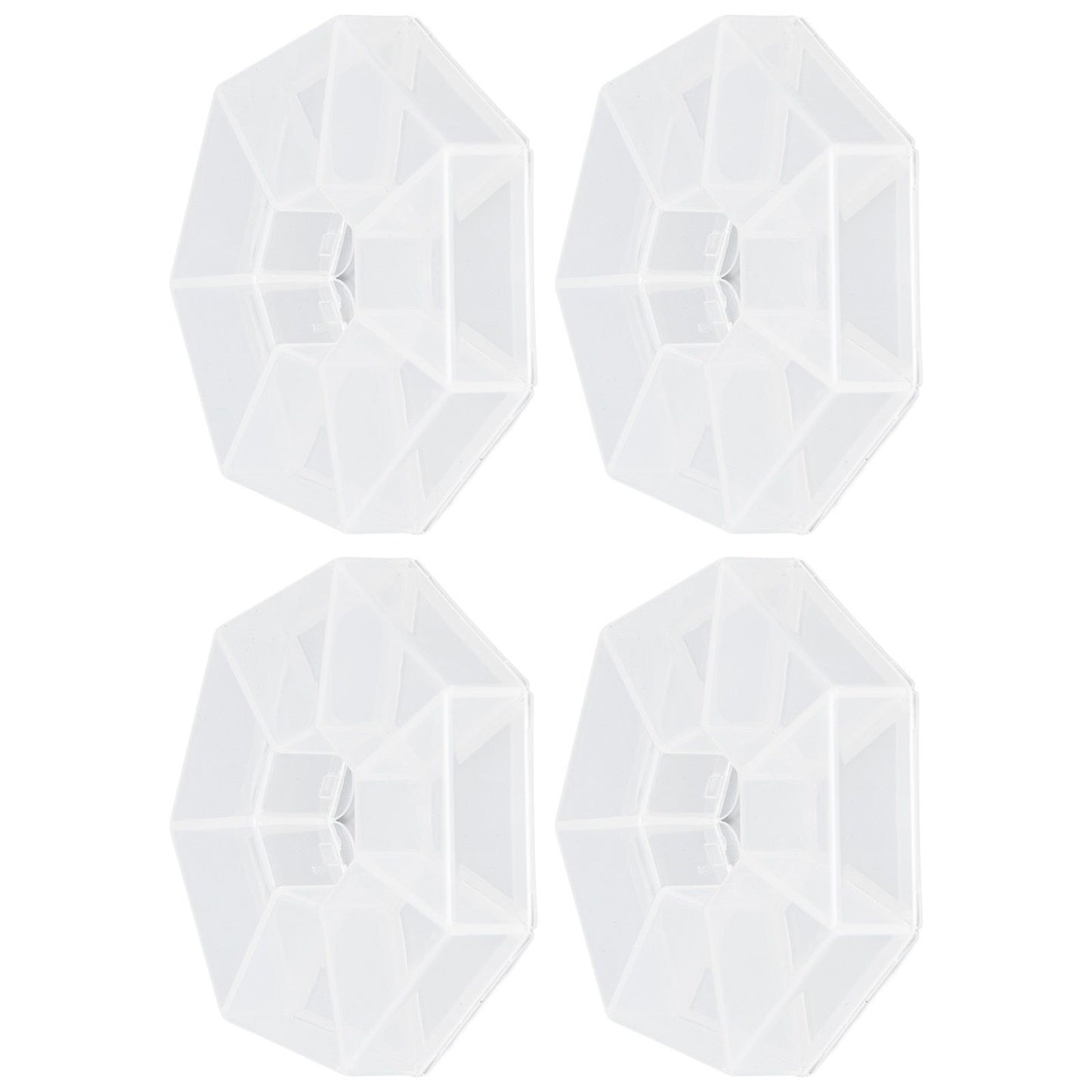 7 Grids Storage Box Clear Plastic Organizer Containers for Fishing Jewelry Pills