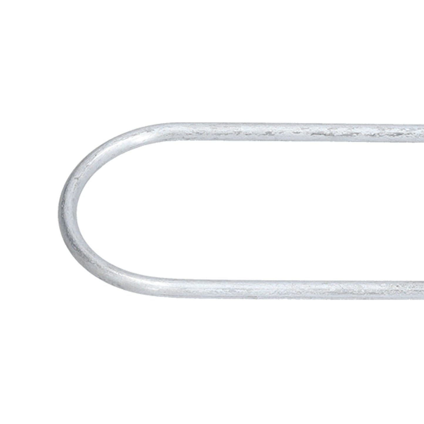 Garden Staples Galvanized U Shaped Garden Fencing Peg for Greenhouses Lawns Gardens