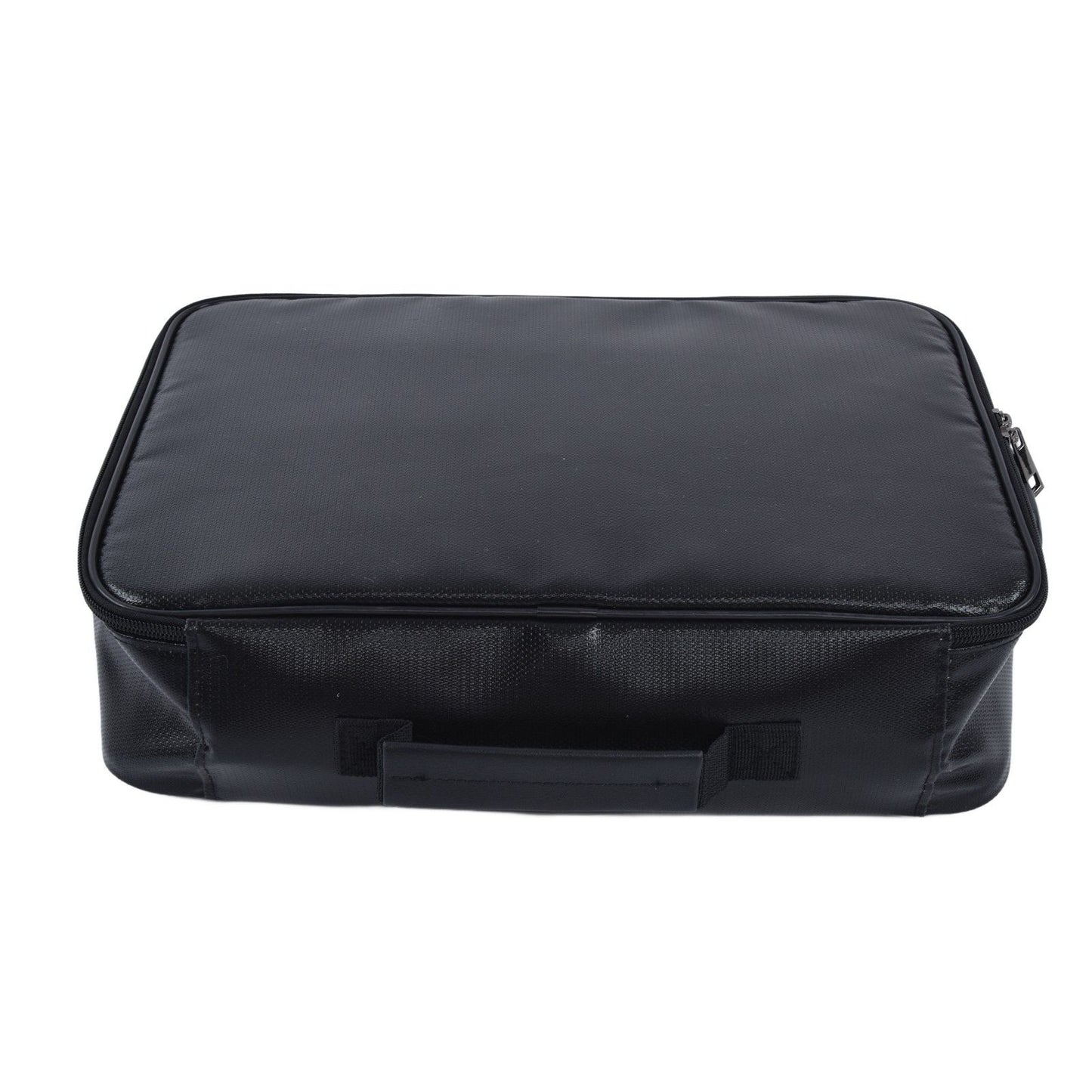 Fireproof Document Bag Pouch Portable File Safe Organizer Large Capacity Storage Box Case with LockBlack