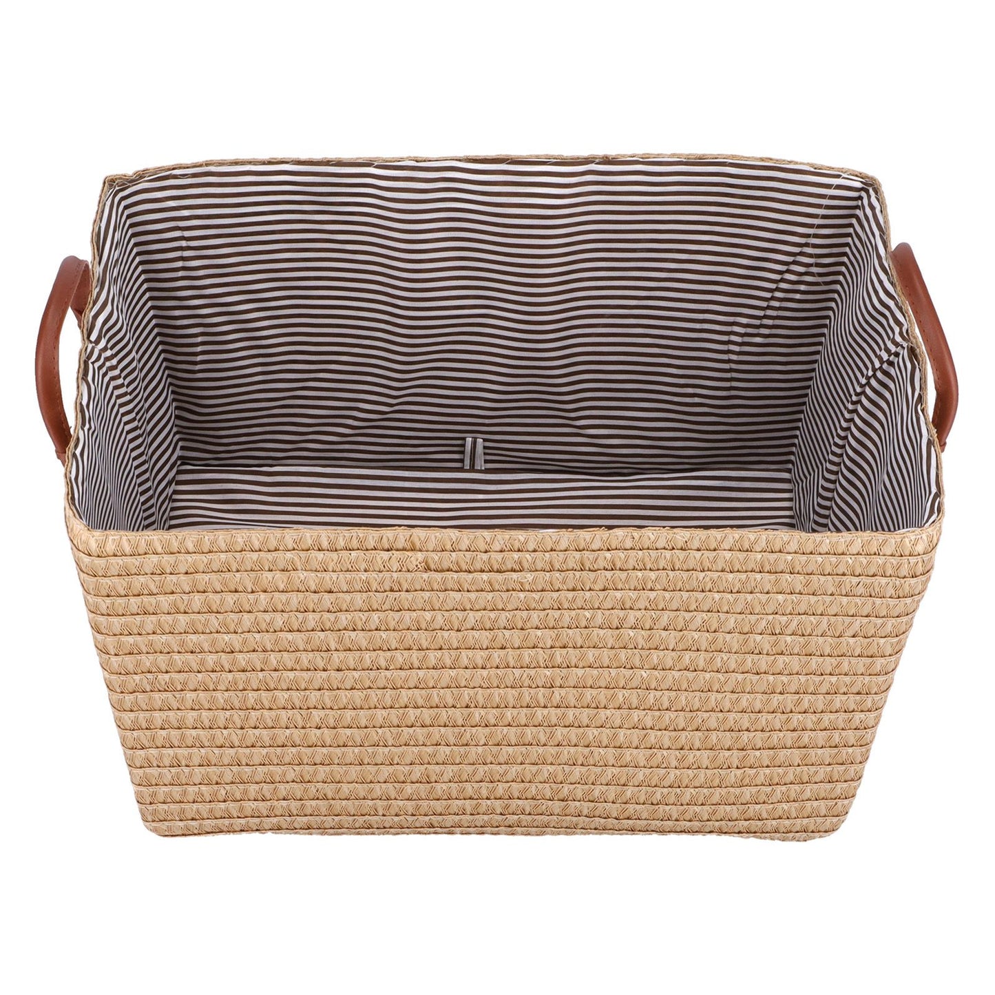 Large Collapsible Storage Basket Foldable Storage Bin for Toys Books Bedroom ClosetPale Yellow