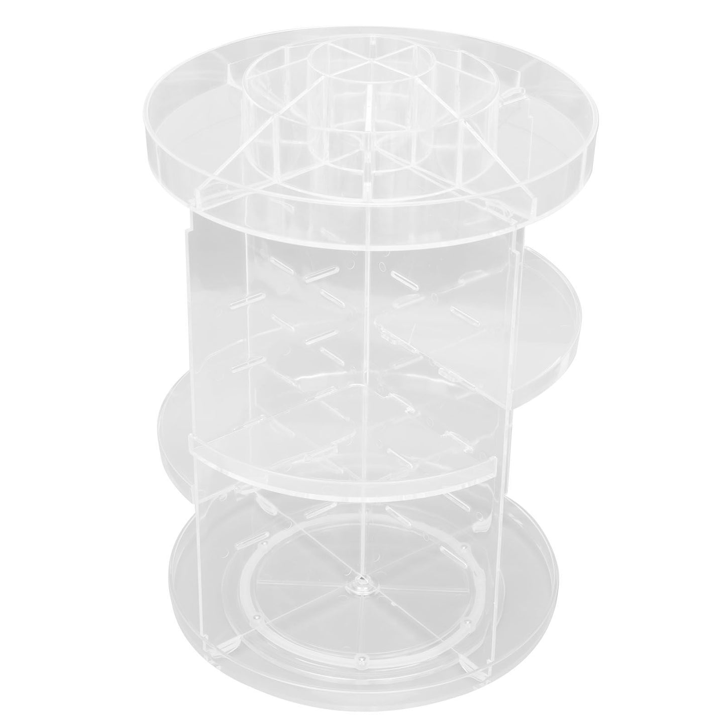Makeup Organizer 360 Degree Rotation Cosmetic Storage Box Large Capacity Acrylic Jewelry Storage Rack