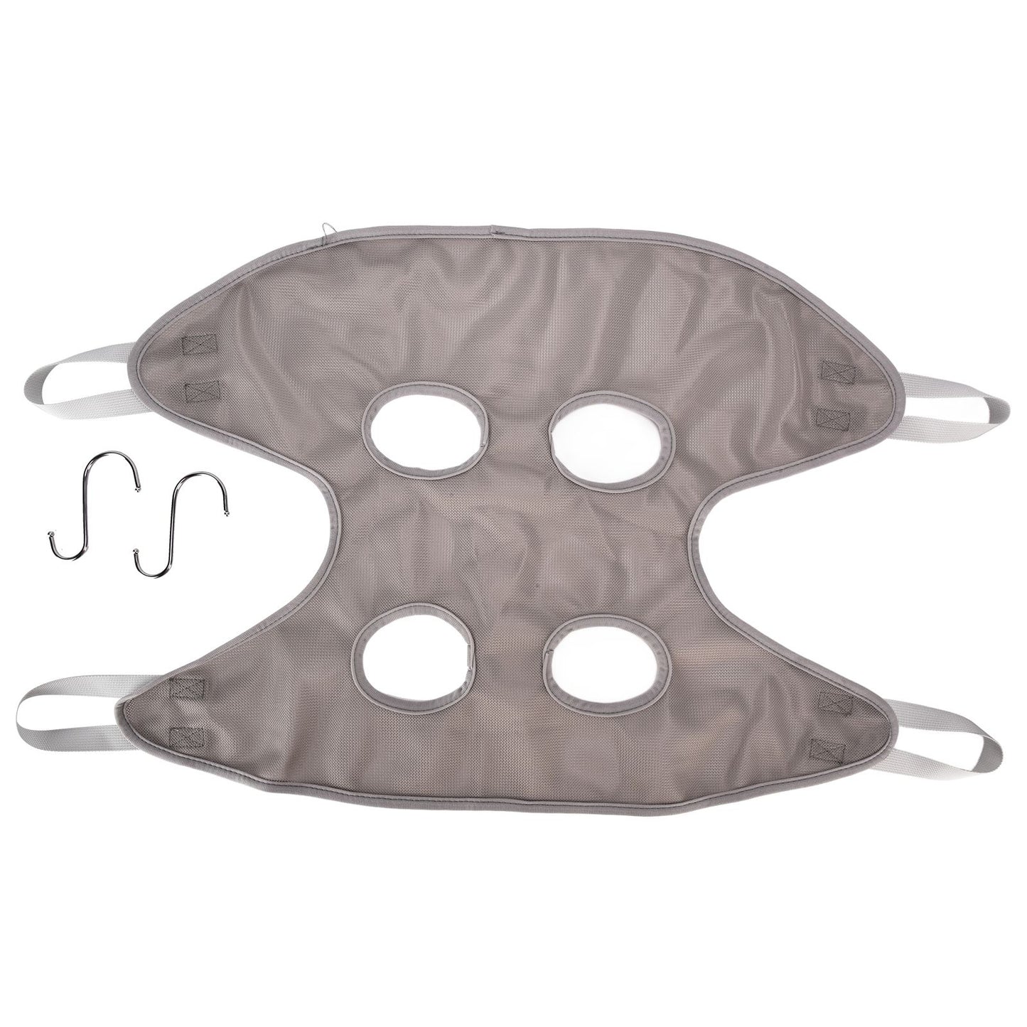 Dog Grooming Sling Multifunctional Pet Grooming Hammock Helper for Bathing Washing Grooming and Trimming NailGrey L