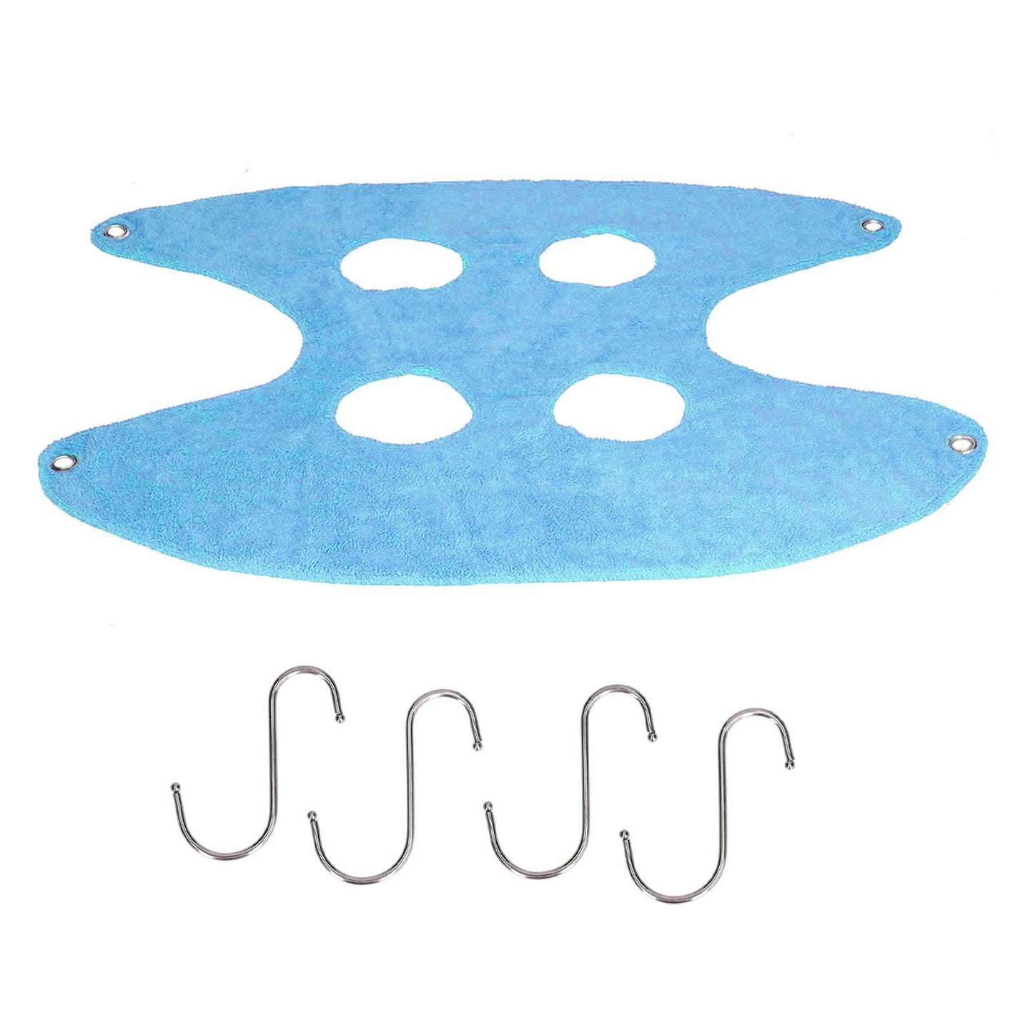 Pet Grooming Sling Dog Grooming Sling Hammock Helper for Bathing Washing Nail ClippingS Blue