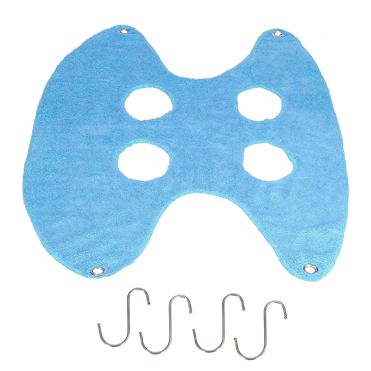 Pet Grooming Sling Dog Grooming Sling Hammock Helper for Bathing Washing Nail ClippingM Blue