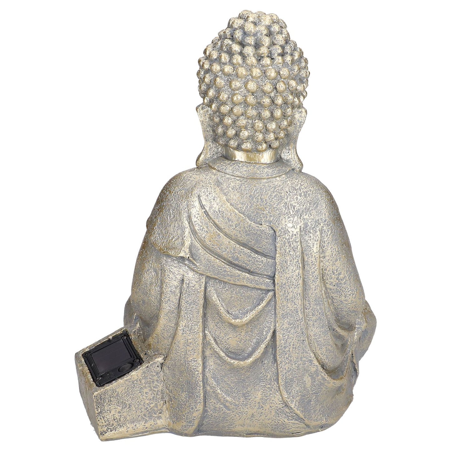 Home Buddha Garden Light Solar Powered Zen Buddha Garden Statue for Yard Garden Patio Deck