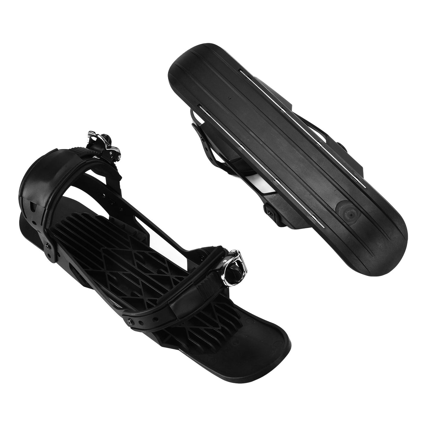 Mini Ski Shoes Short Nylon Stable Ski Skates for Winter Outdoor Sports Snowboard