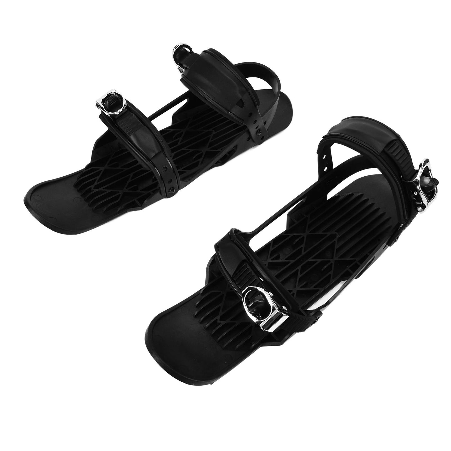 Mini Ski Shoes Short Nylon Stable Ski Skates for Winter Outdoor Sports Snowboard