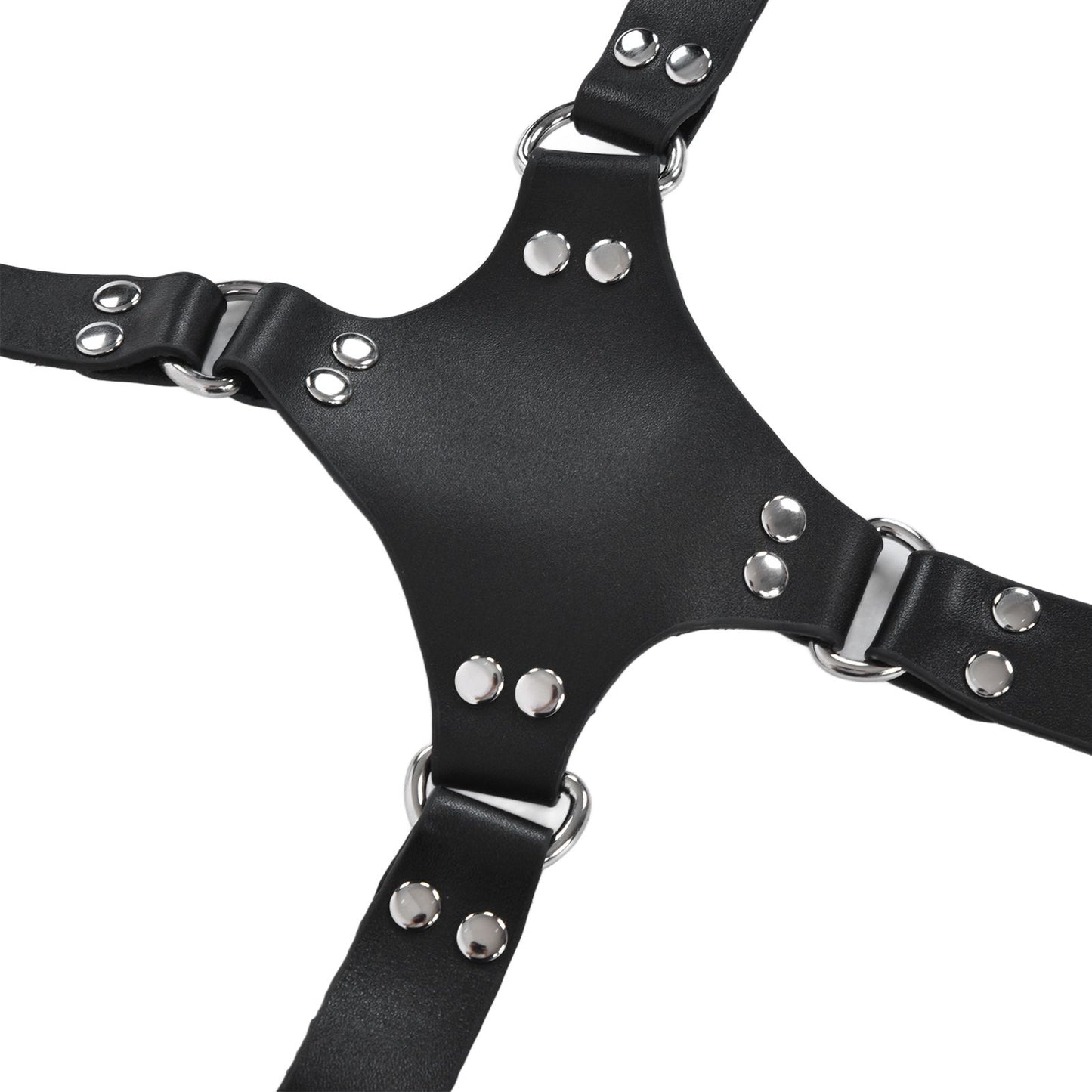 Camera Strap Dual Shoulder PU Leather Harness with D Rings Outdoor Photography Accessories