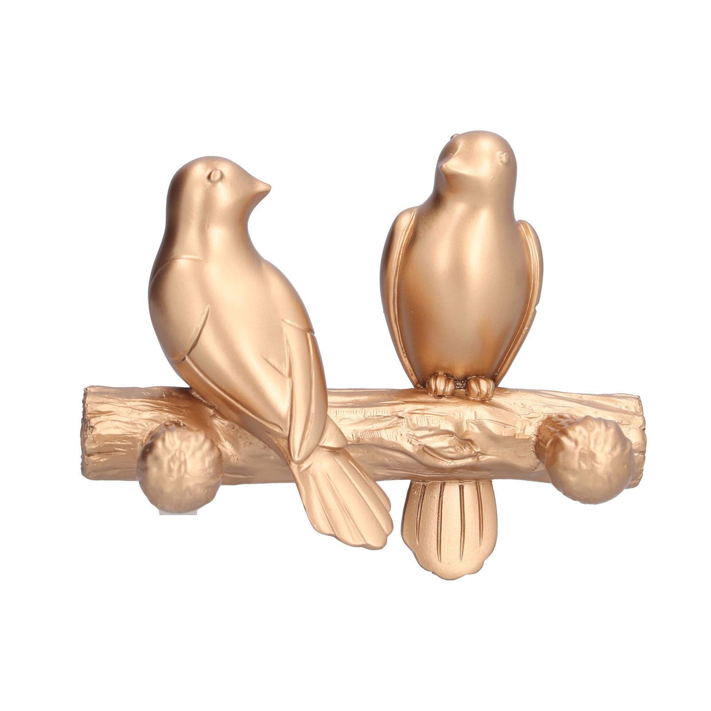 Decorative Hook Golden Bird Branch Wall Mounted Hook for Home Dining Room Kitchen Coffee ShopGold