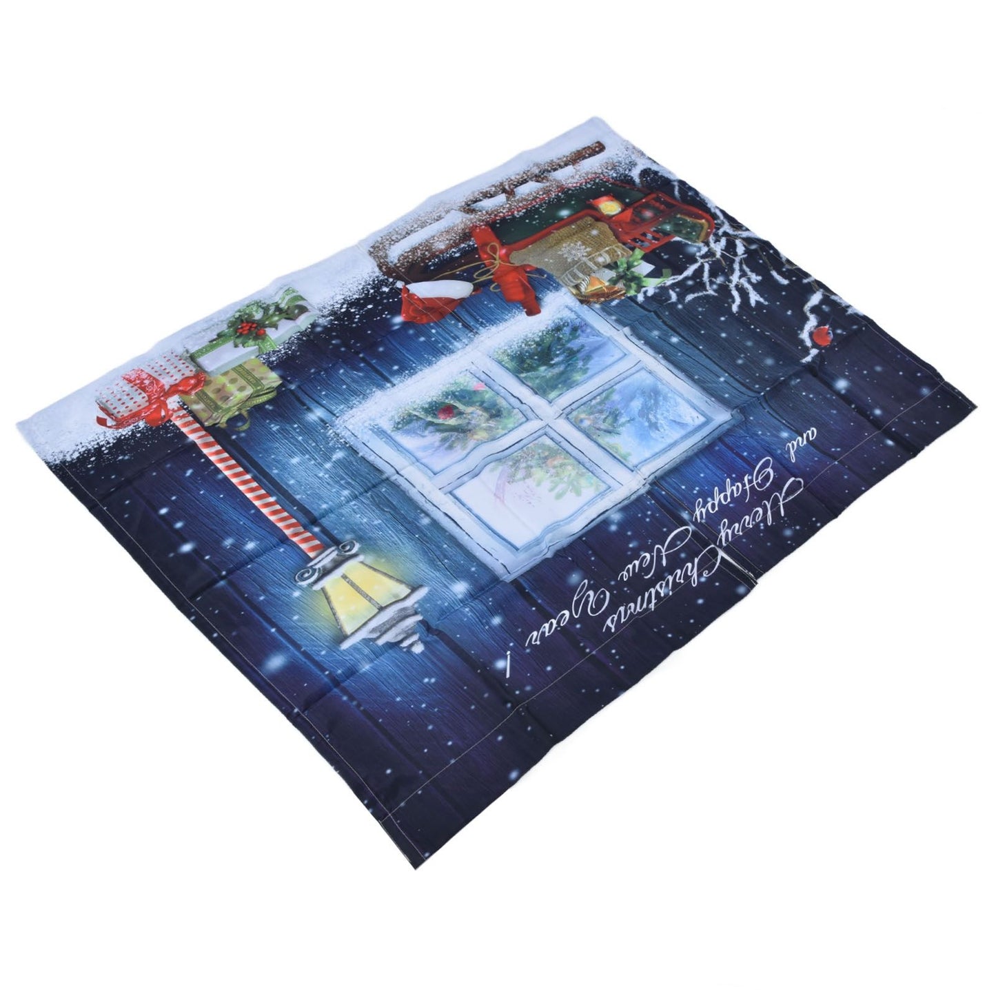 Christmas Style Curtain Personalized 3D Digital Printing Blackout Curtains Waterproof Cloth Shower Curtains170x200cm