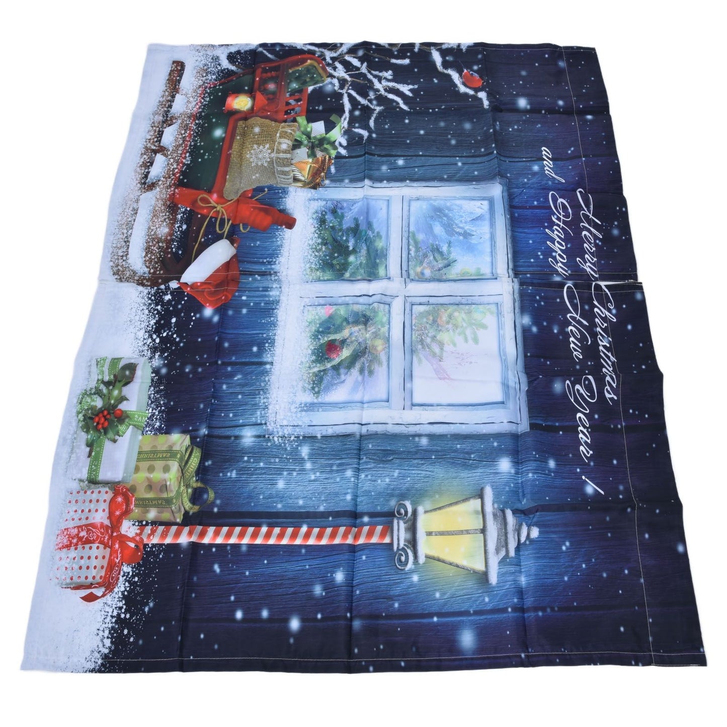 Christmas Style Curtain Personalized 3D Digital Printing Blackout Curtains Waterproof Cloth Shower Curtains170x200cm