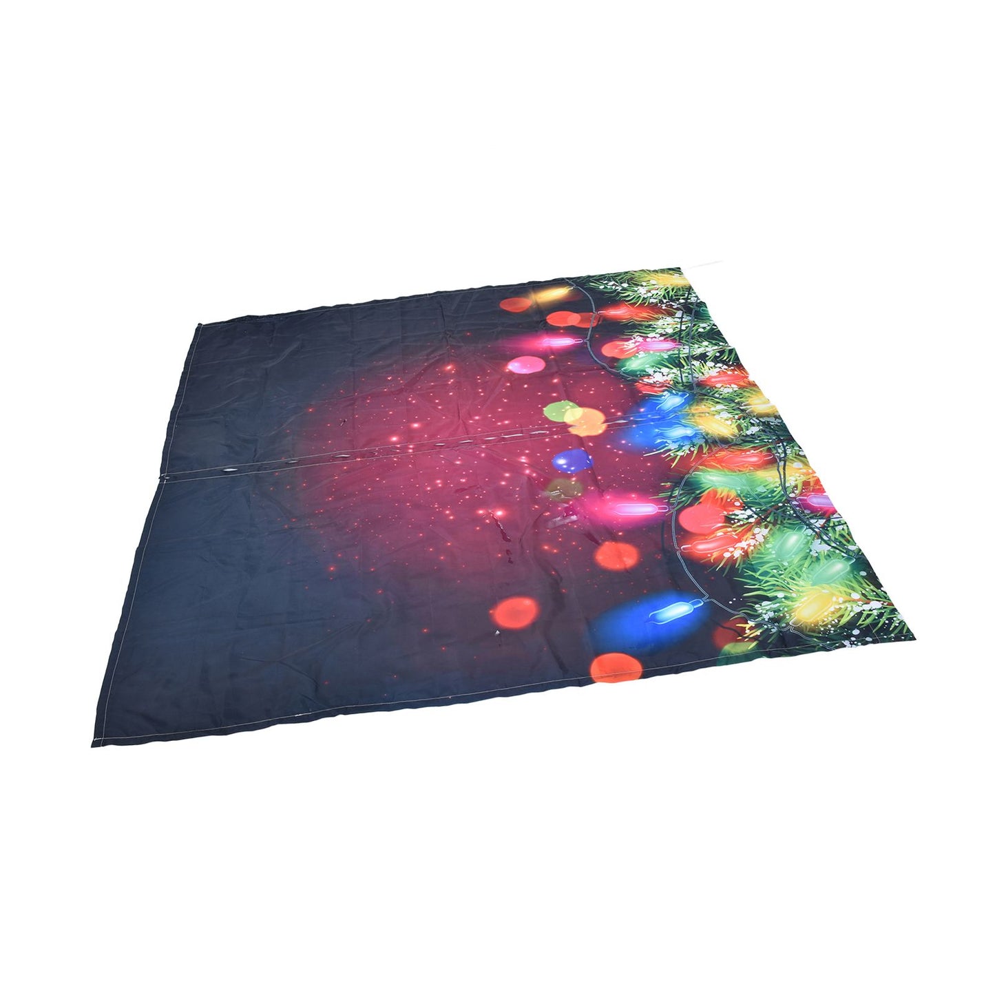3D Digital Printing Curtains Personalized Christmas Printing 90g Waterproof Cloth Blackout Curtains170x200cm