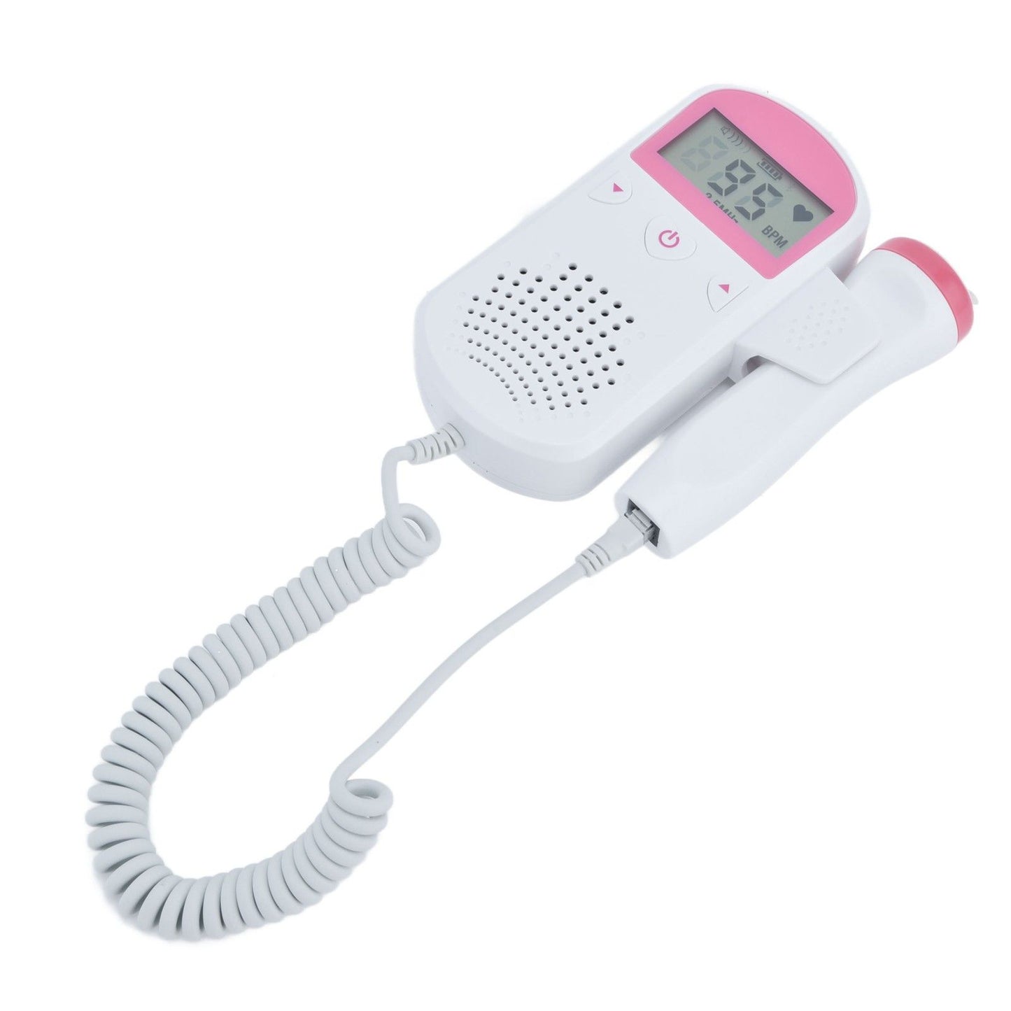 Fetal Doppler Heart Rata Monitor Portable Pregnancy Baby Heart Rate Monitor with LCD Display for Home