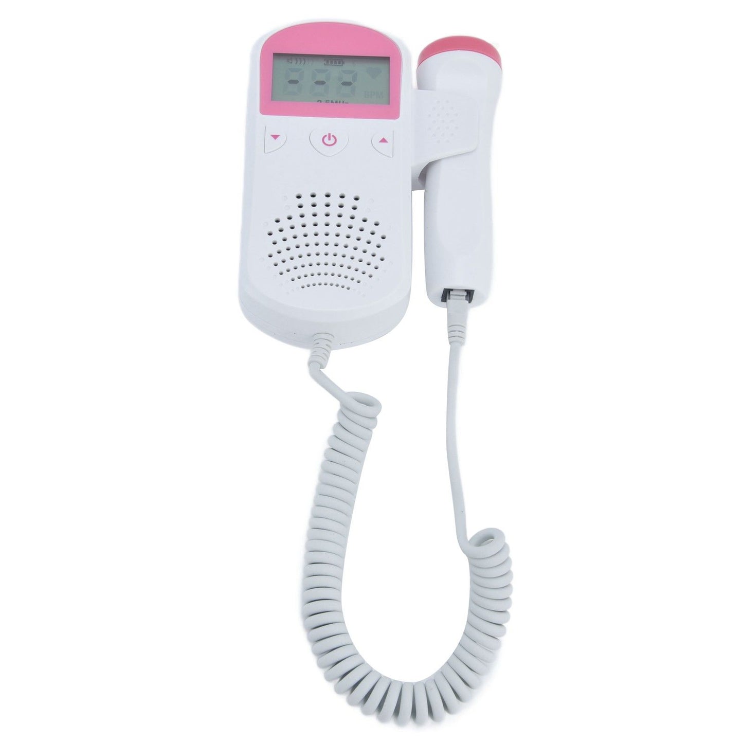 Fetal Doppler Heart Rata Monitor Portable Pregnancy Baby Heart Rate Monitor with LCD Display for Home