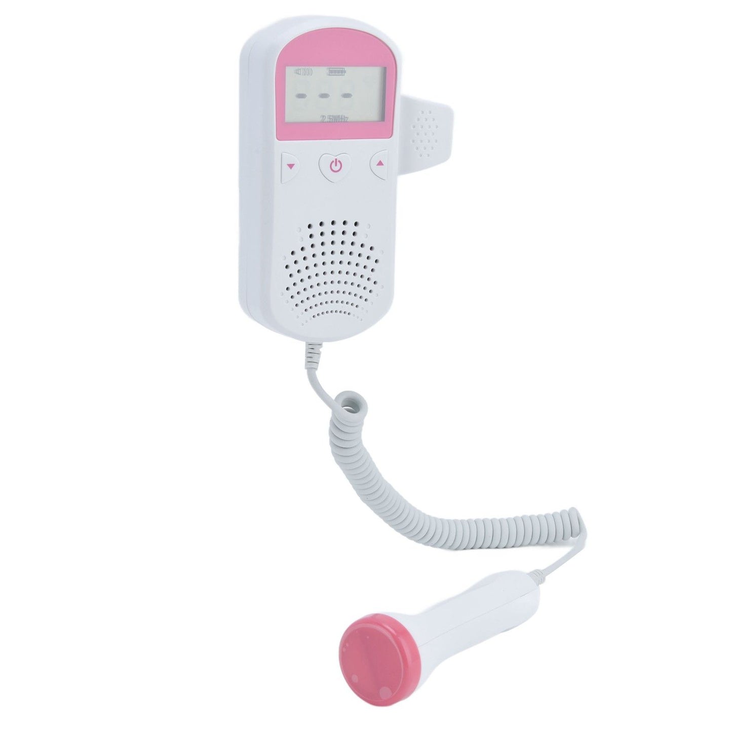 Fetal Doppler Heart Rata Monitor Portable Pregnancy Baby Heart Rate Monitor with LCD Display for Home