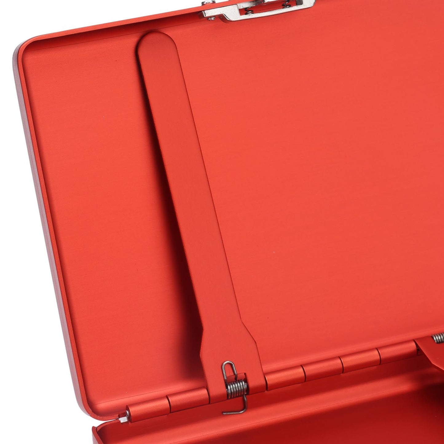 Cigarette Case Aluminium Alloy High Durability Fashion Glossy Exquisite Texture Cigarette Holder for Travel OutdoorRed
