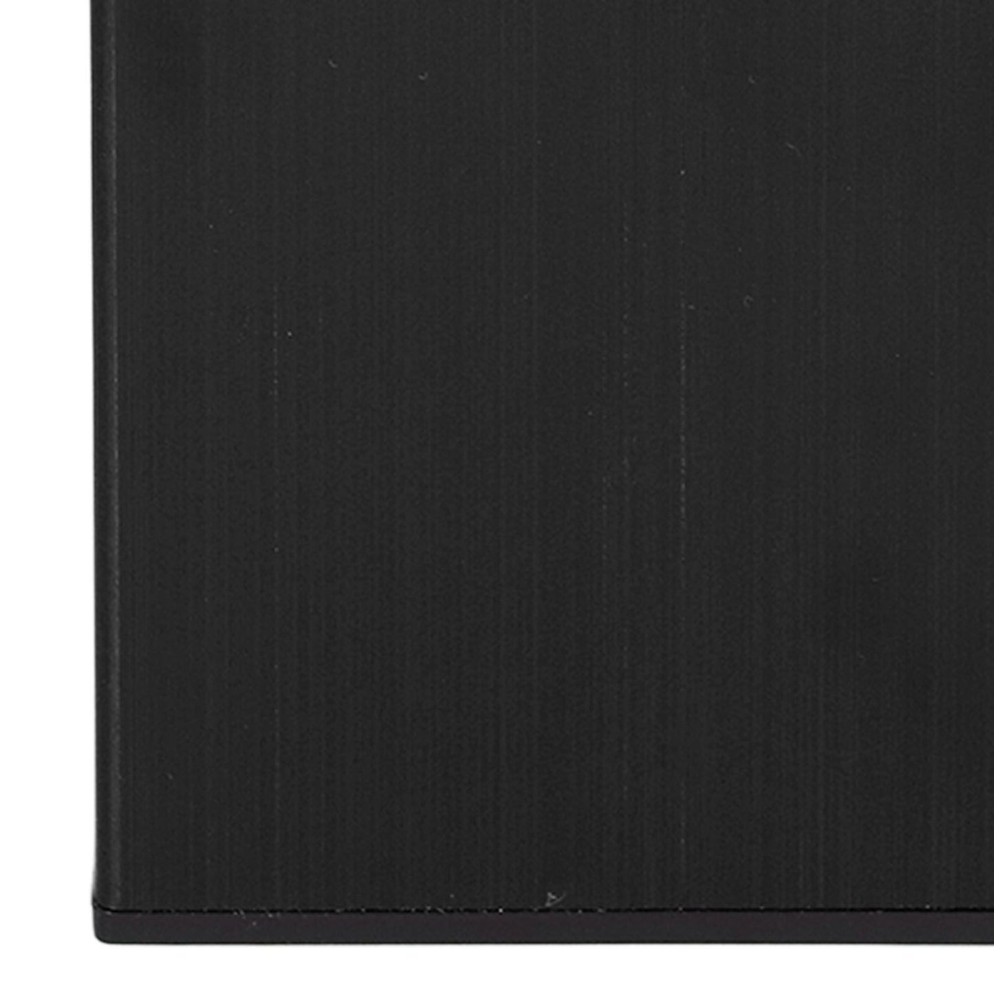 Cigarette Case Aluminium Alloy Fashionable Glossy Exquisite Texture Cigarette HolderBlack