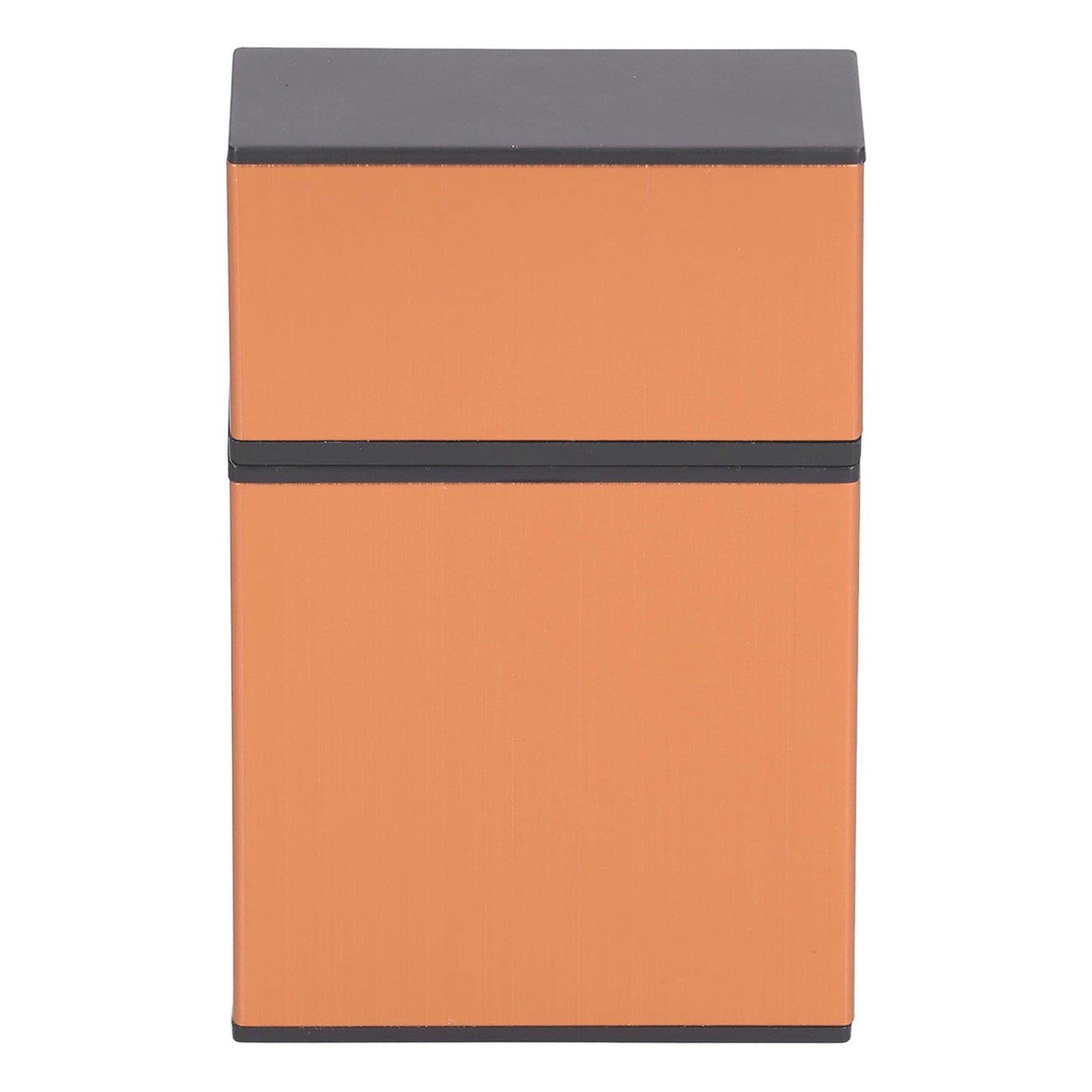 Cigarette Case Aluminium Alloy Fashionable Glossy Exquisite Texture Cigarette HolderGold