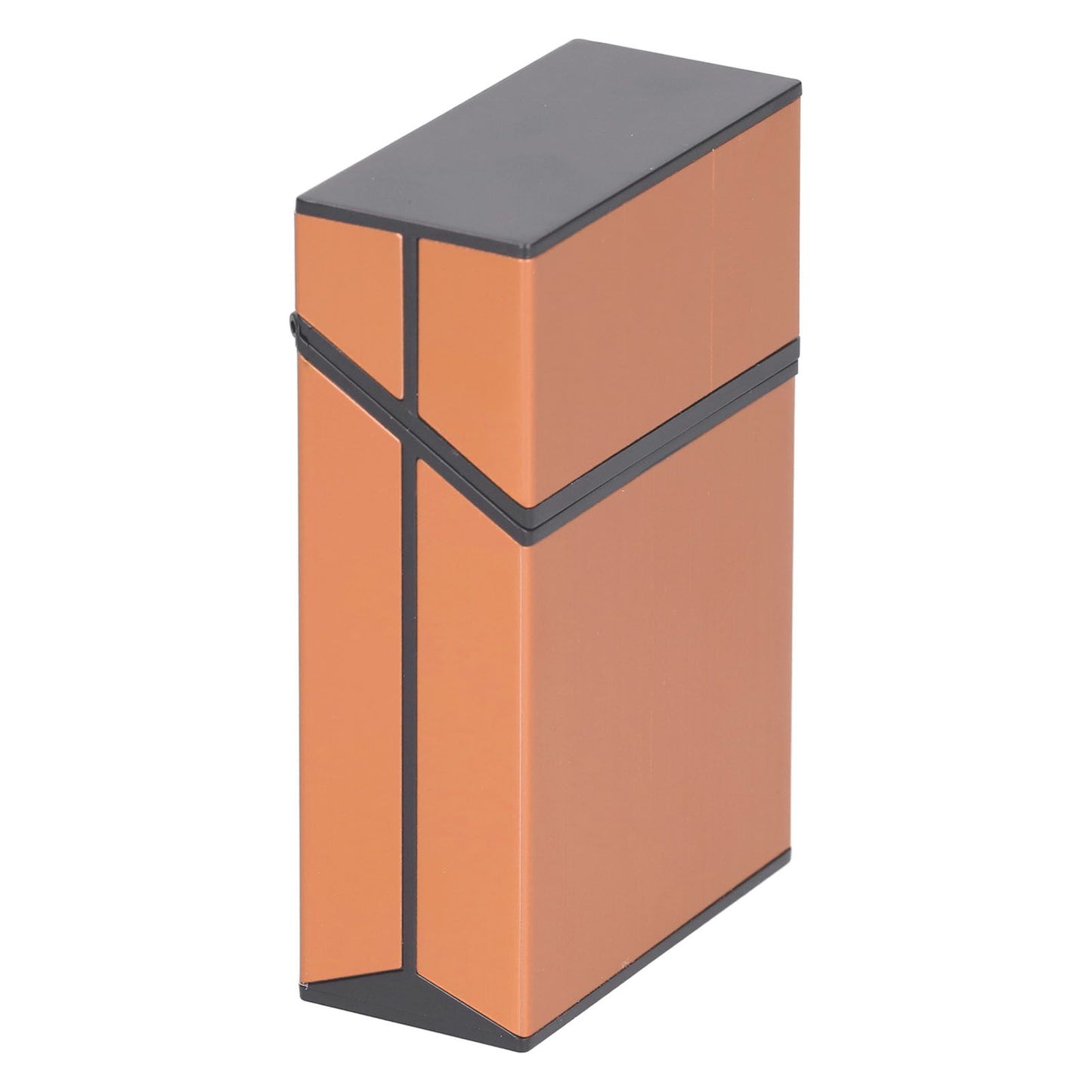 Cigarette Case Aluminium Alloy Fashionable Glossy Exquisite Texture Cigarette HolderGold