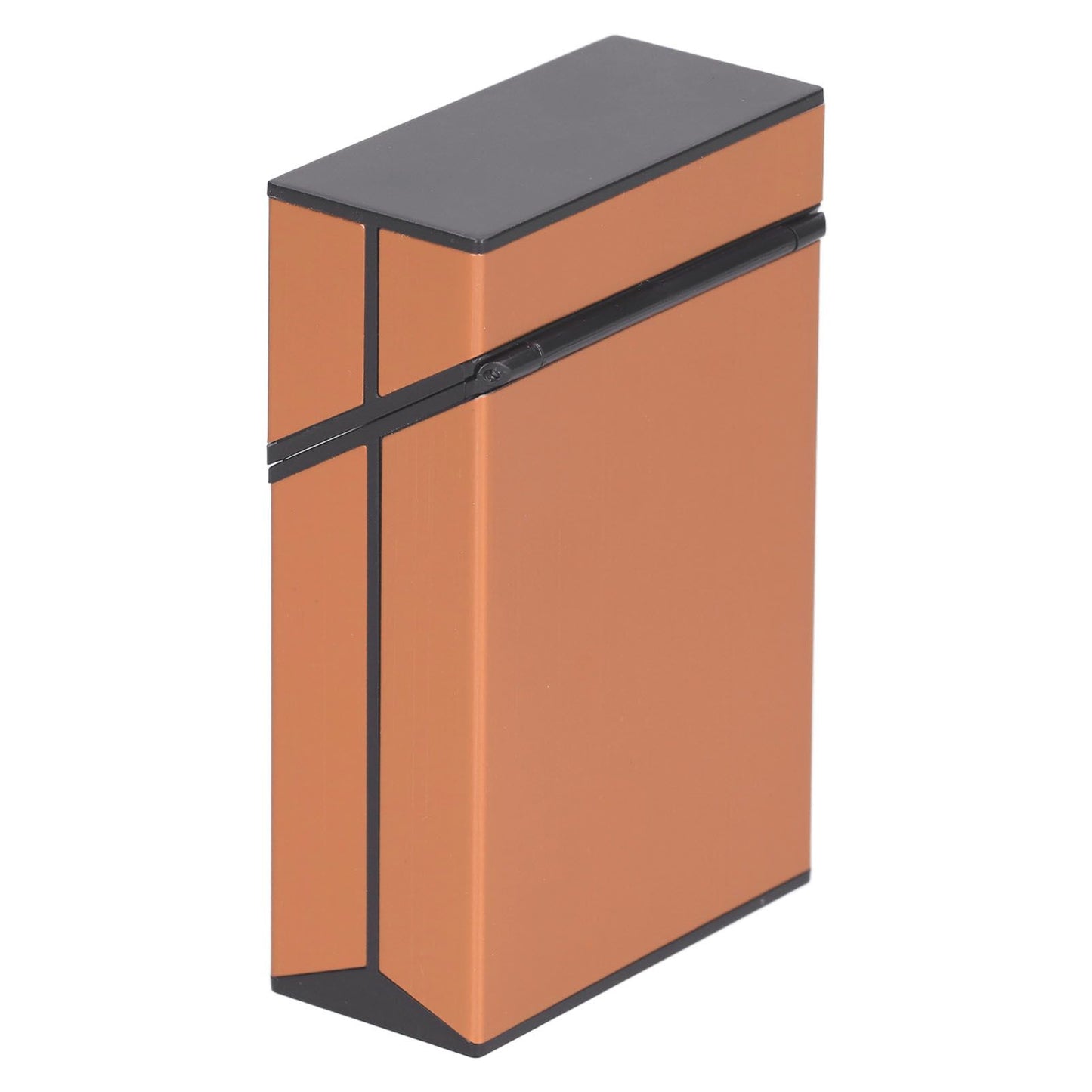 Cigarette Case Aluminium Alloy Fashionable Glossy Exquisite Texture Cigarette HolderGold