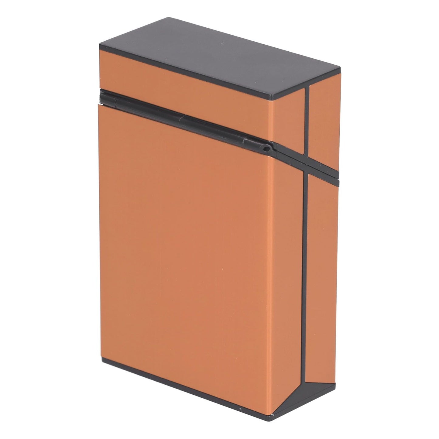 Cigarette Case Aluminium Alloy Fashionable Glossy Exquisite Texture Cigarette HolderGold