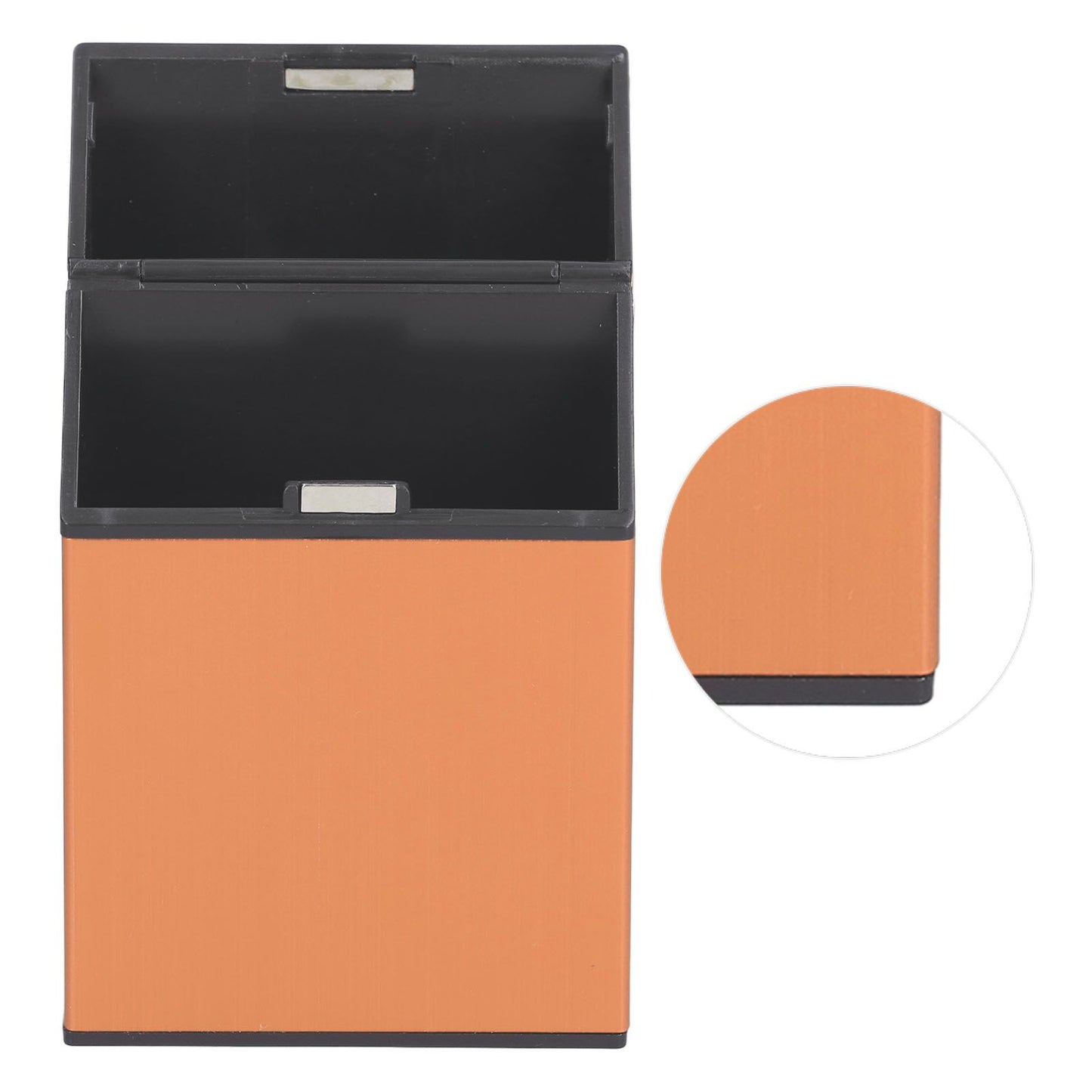 Cigarette Case Aluminium Alloy Fashionable Glossy Exquisite Texture Cigarette HolderGold