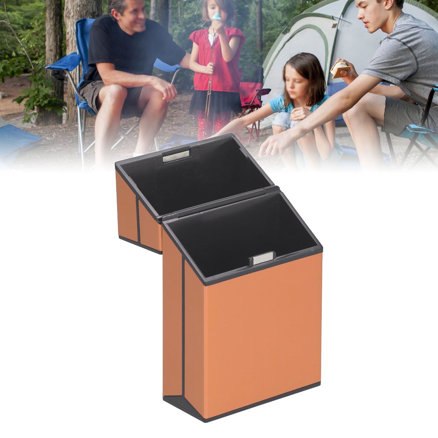 Cigarette Case Aluminium Alloy Fashionable Glossy Exquisite Texture Cigarette HolderGold