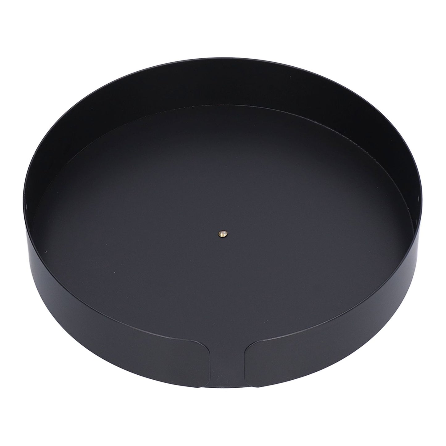Turntable Organizer 360 ° Rotatable Safe Reliable Small Compact Stainless Steel Storage Rack for Cosmetics