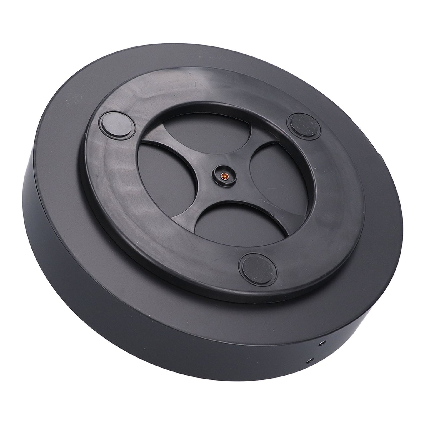 Turntable Organizer 360 ° Rotatable Safe Reliable Small Compact Stainless Steel Storage Rack for Cosmetics