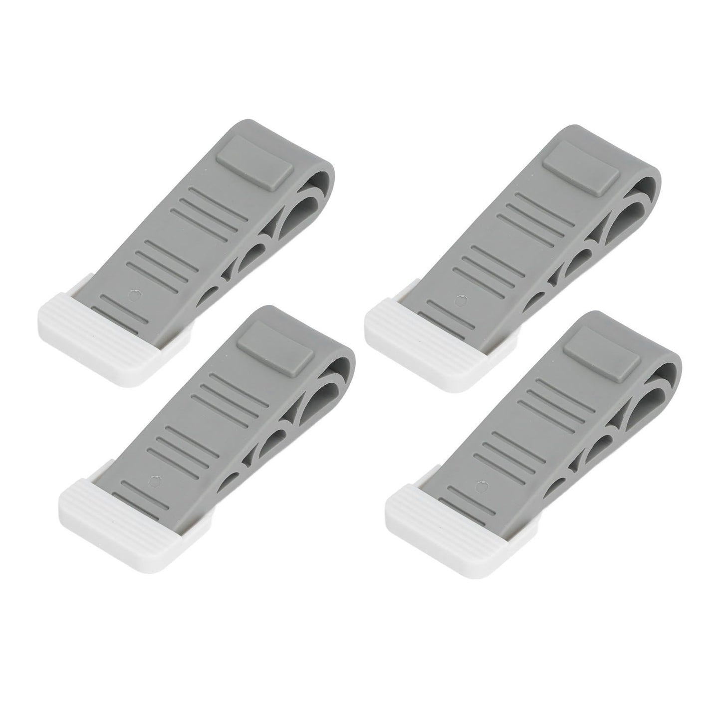 4PCS Stacked Door Stop Rubber Heavy Duty Door Bottom Stopper Door Wedge Stop for Home Office