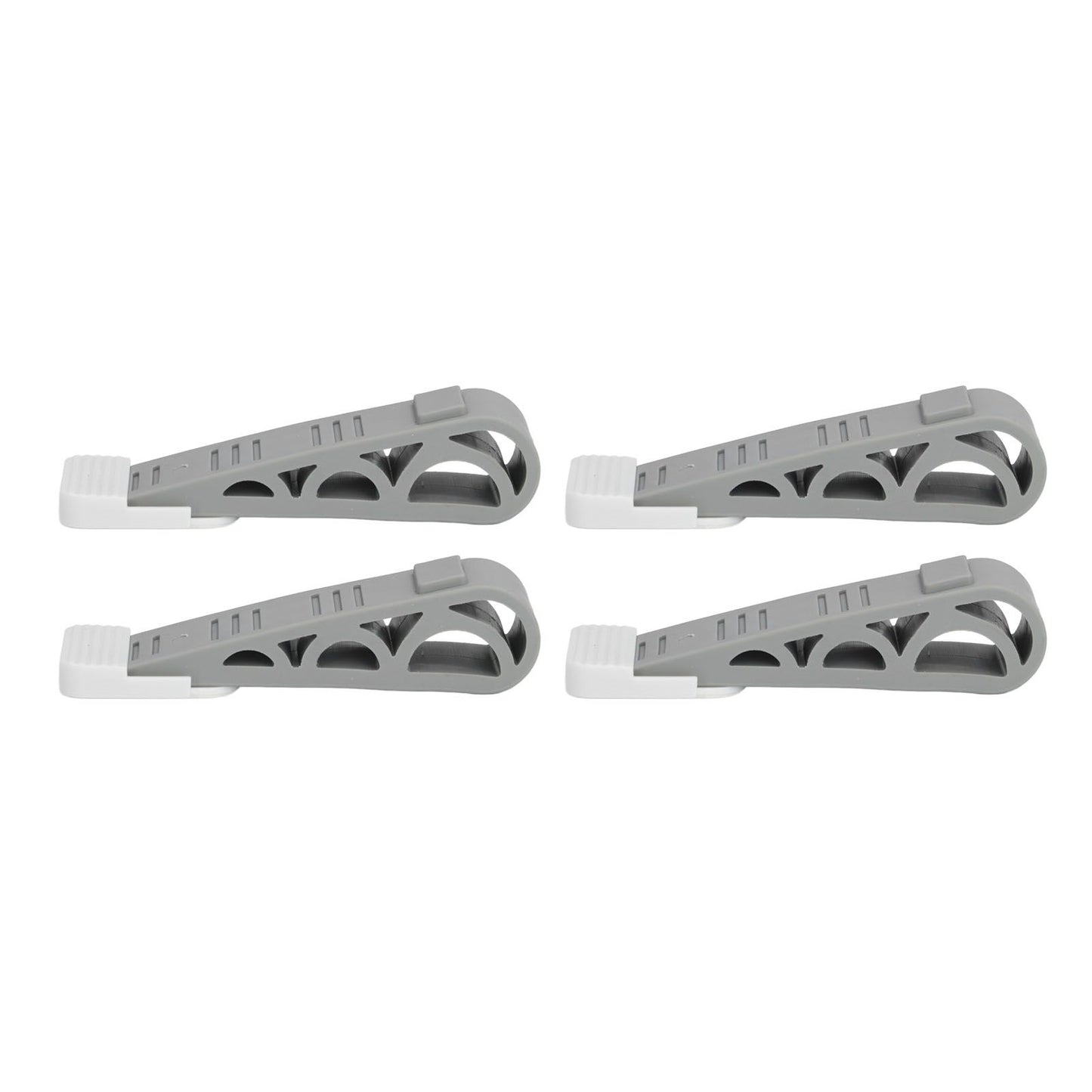 4PCS Stacked Door Stop Rubber Heavy Duty Door Bottom Stopper Door Wedge Stop for Home Office