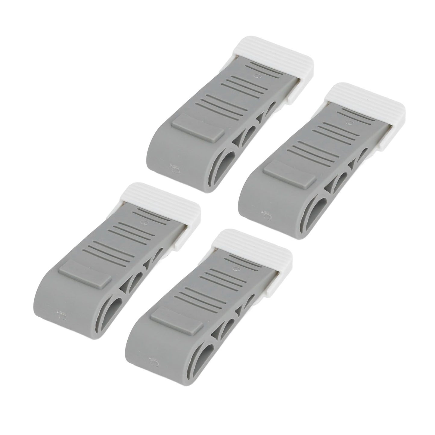 4PCS Stacked Door Stop Rubber Heavy Duty Door Bottom Stopper Door Wedge Stop for Home Office