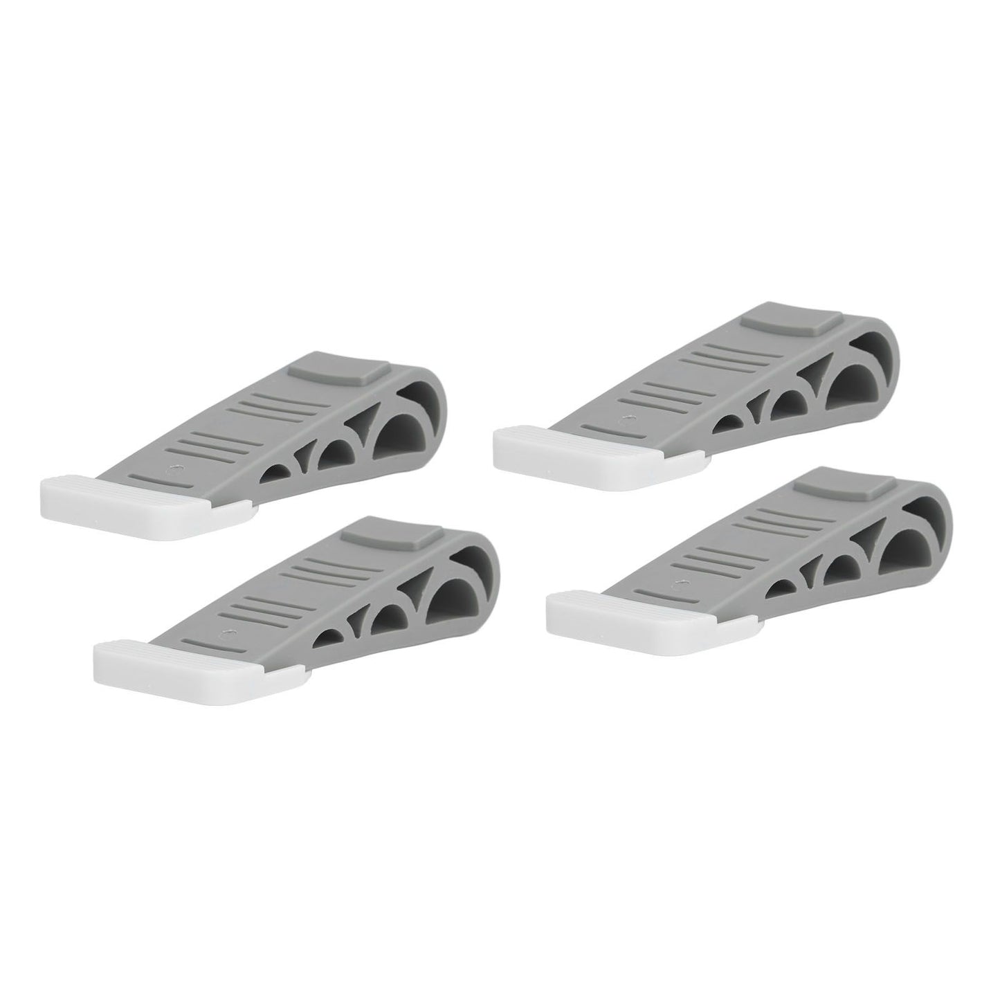 4PCS Stacked Door Stop Rubber Heavy Duty Door Bottom Stopper Door Wedge Stop for Home Office